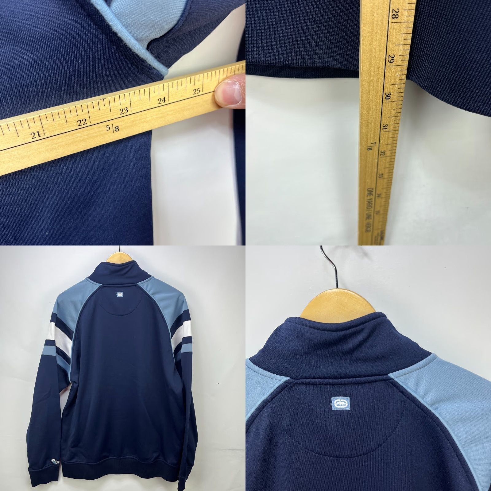 Ecko Unltd. VINTAGE Ecko UNLTD Track Jacket Medium M Blue Zip Mens Size US M / EU 48-50 / 2 - 8 Thumbnail