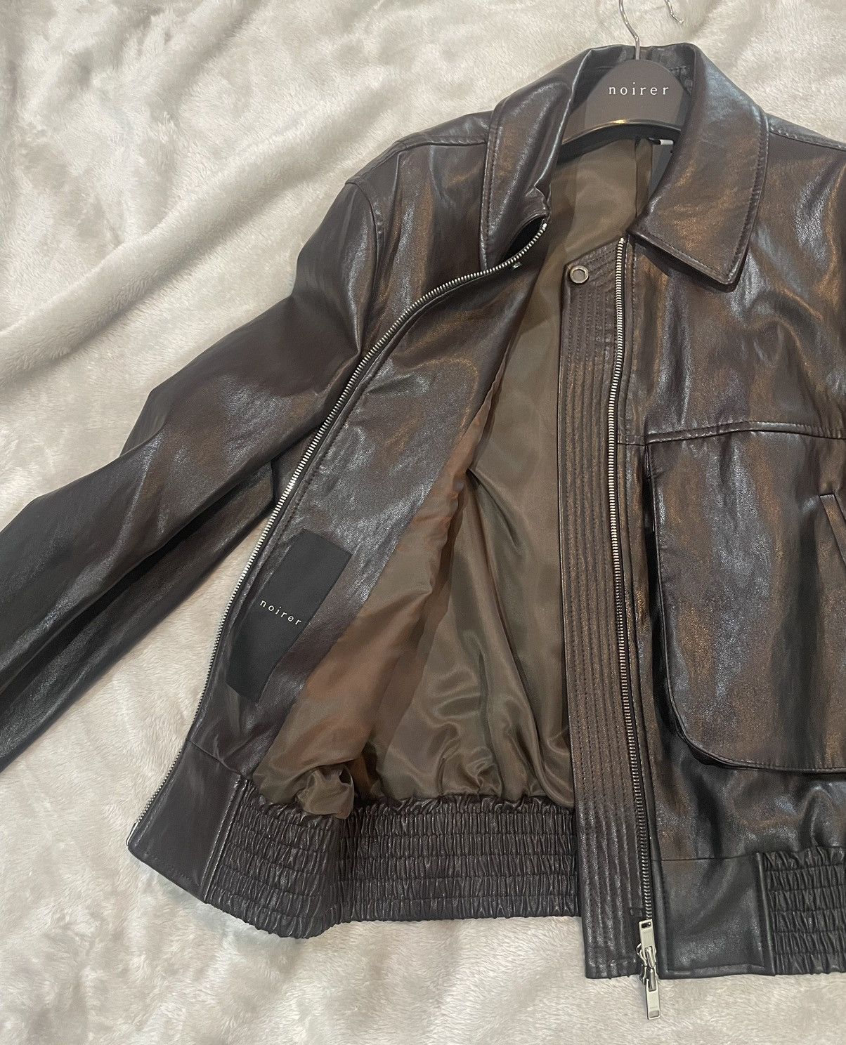 Japanese Brand × Noirer Noirer Leather Jacket Size US M / EU 48-50 / 2 - 2 Thumbnail