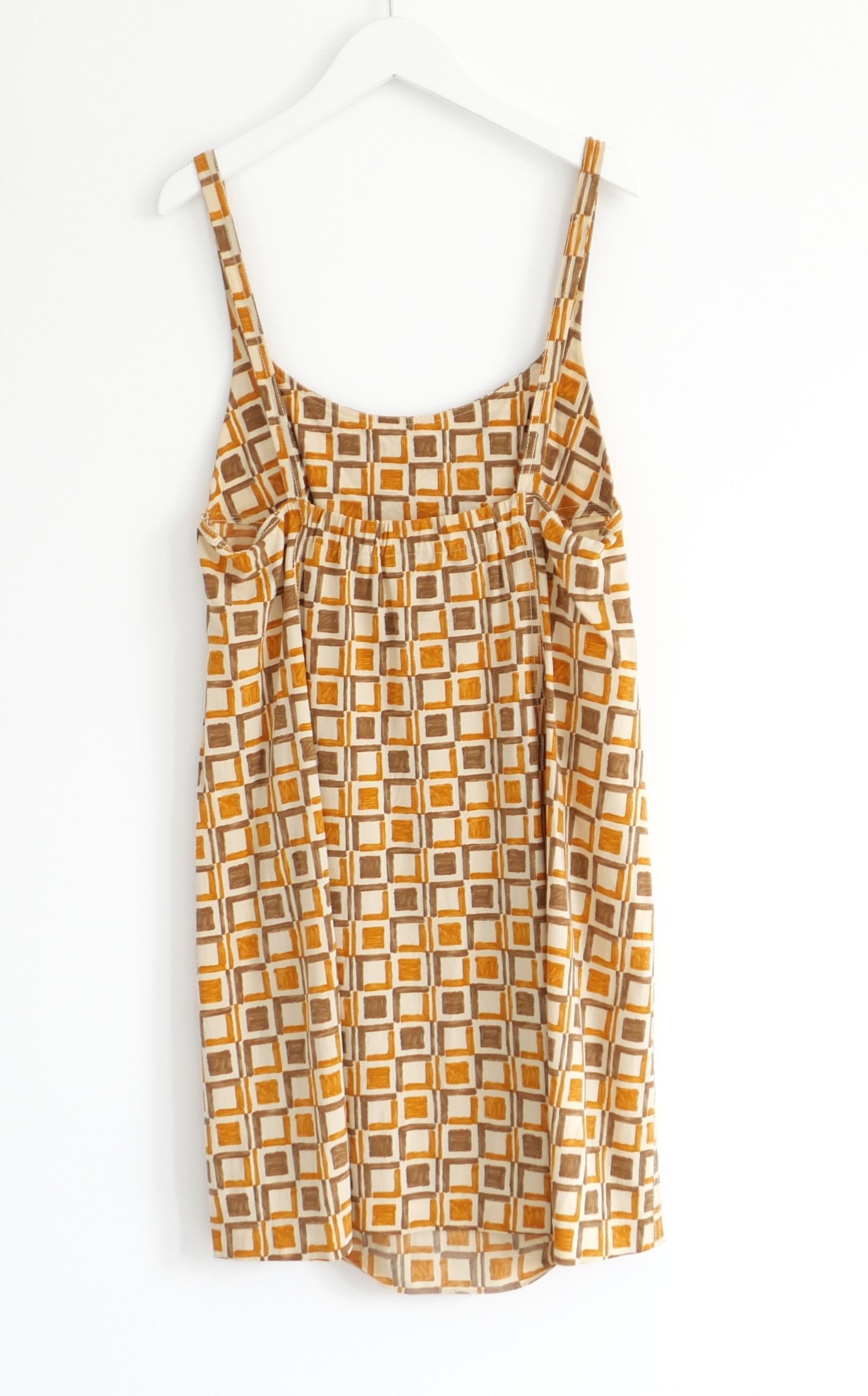 Prada Prada, Prada Spring 1996 Formica Tile Print Dress Size M / US 6-8 / IT 42-44 - 5 Thumbnail