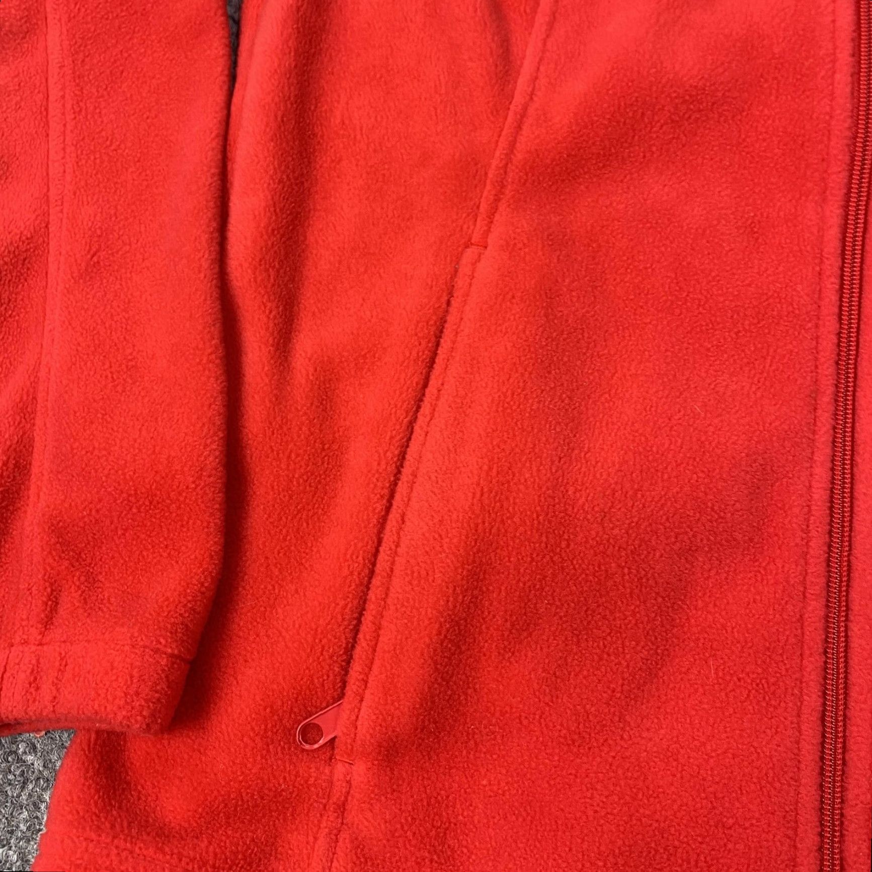 Vintage Columbia Jacket Womens Small Red Fleece Full Zip Stand Collar Pockets Outdoor Size S / US 4 / IT 40 - 4 Thumbnail