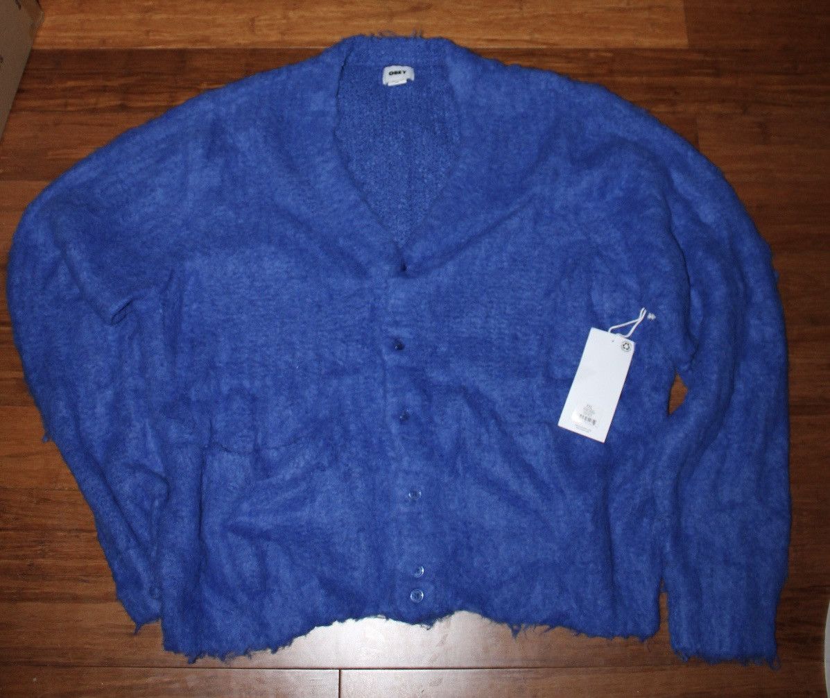 Obey Obey mohair cardigan. Size US XXL / EU 58 / 5 - 1 Thumbnail