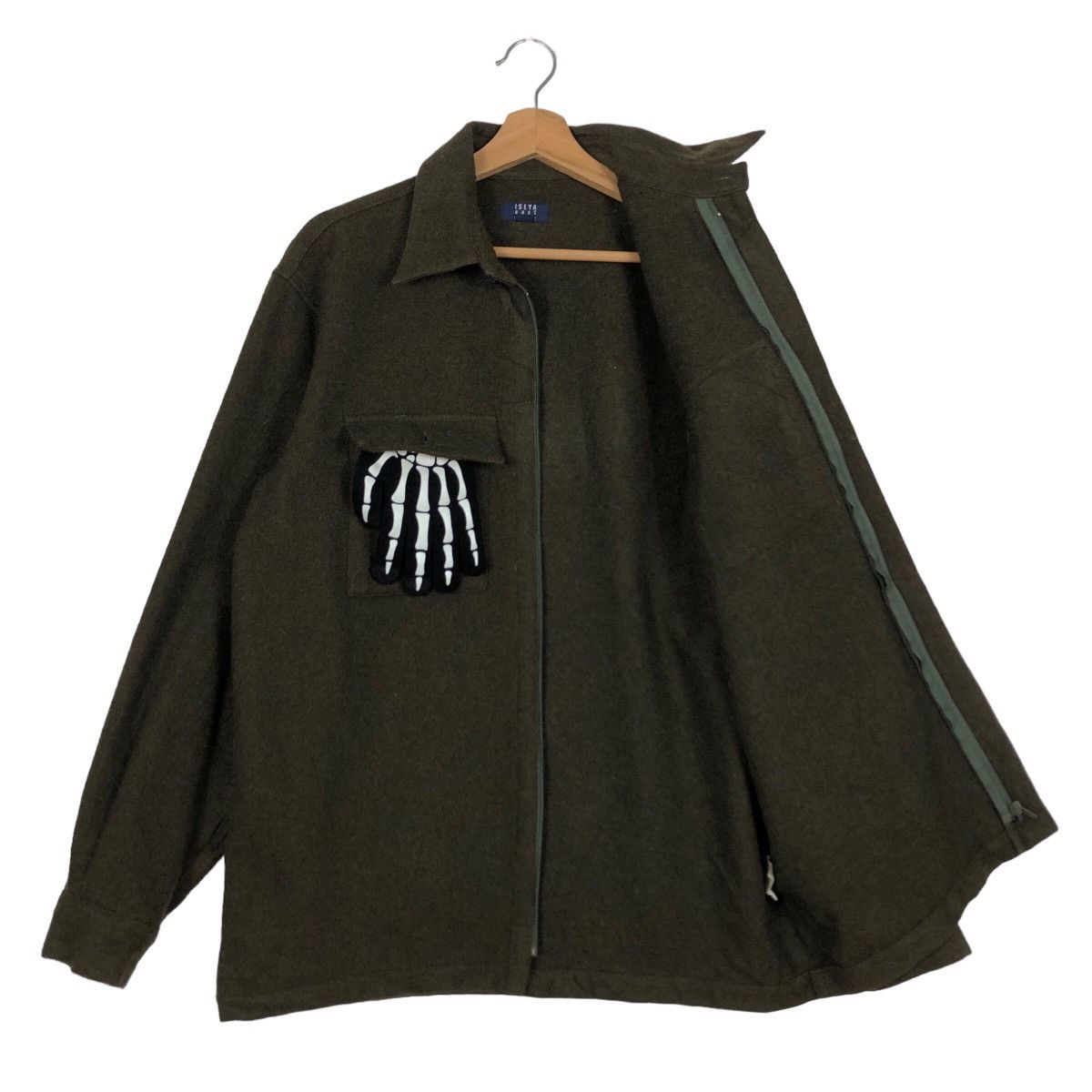 Japanese Brand 🔥Iseya East Issey Miyake Chore Wool Work Jacket Japan Made Size US M / EU 48-50 / 2 - 9 Thumbnail