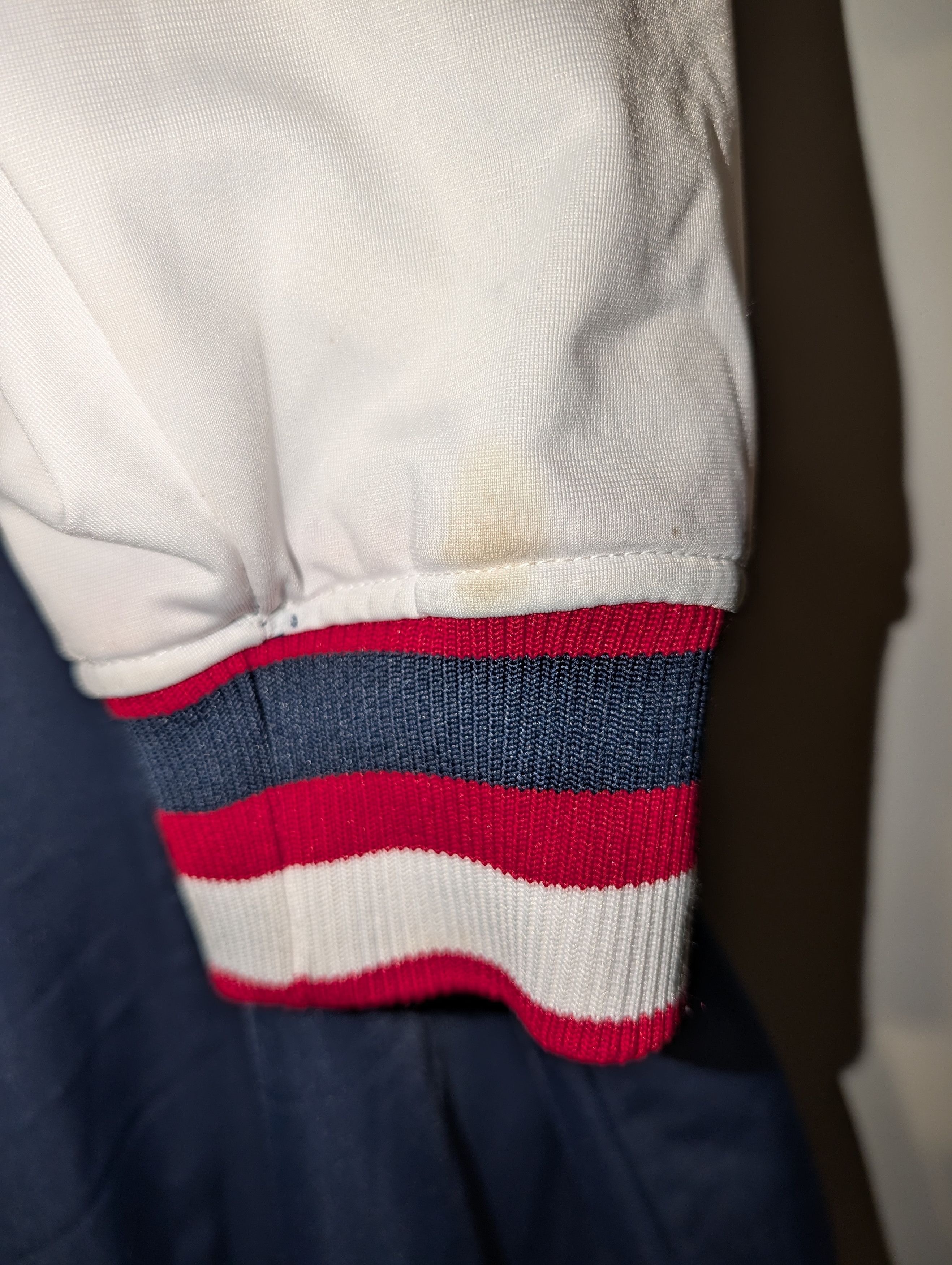 MLB Cleveland Indians Sports Team Sweatshirt Jacket Stitches Size US XL / EU 56 / 4 - 9 Thumbnail