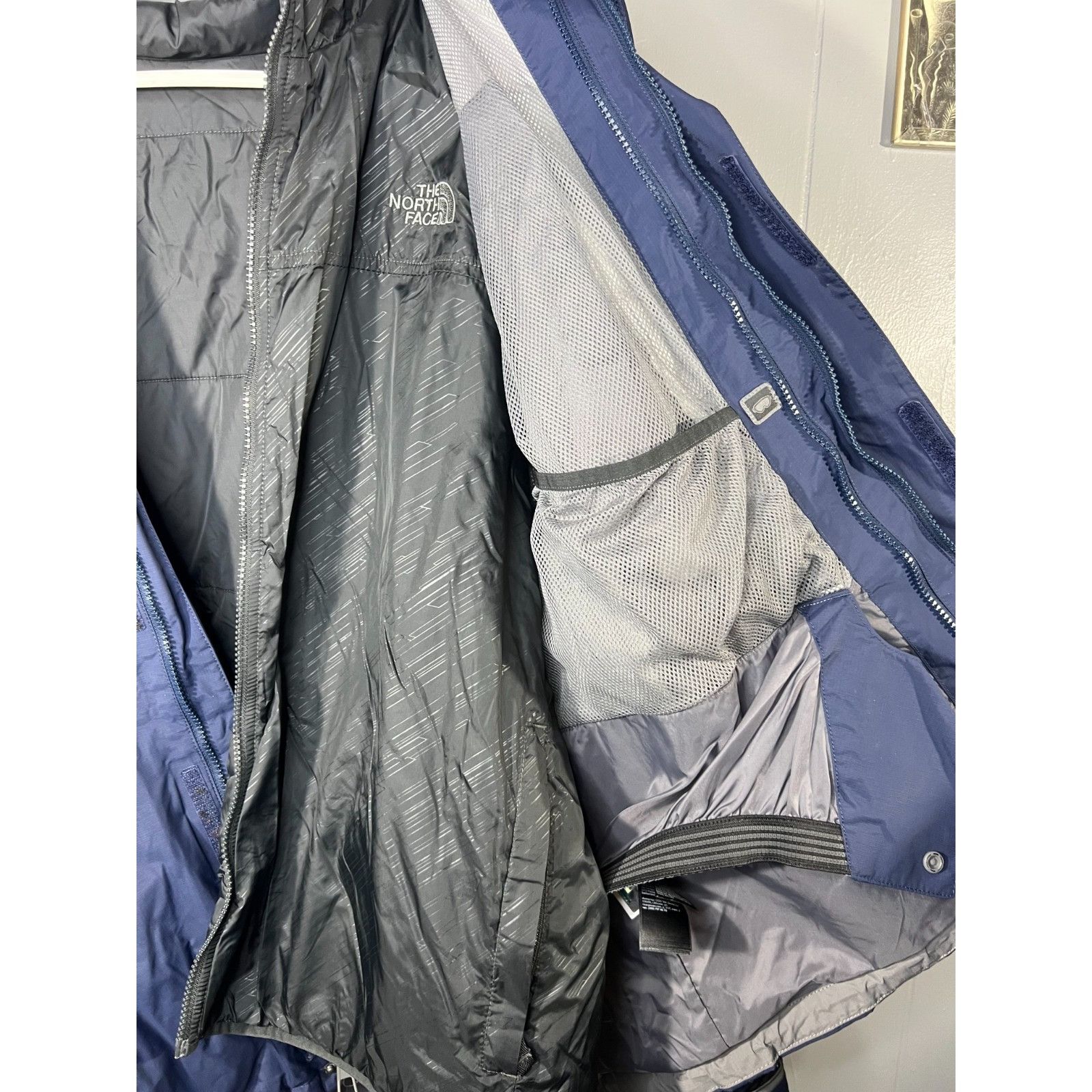 The North Face The North Face Jacket Mens XL Blue Blac Hyvent 3-in-1 Ski Wi Size US XL / EU 56 / 4 - 4 Thumbnail