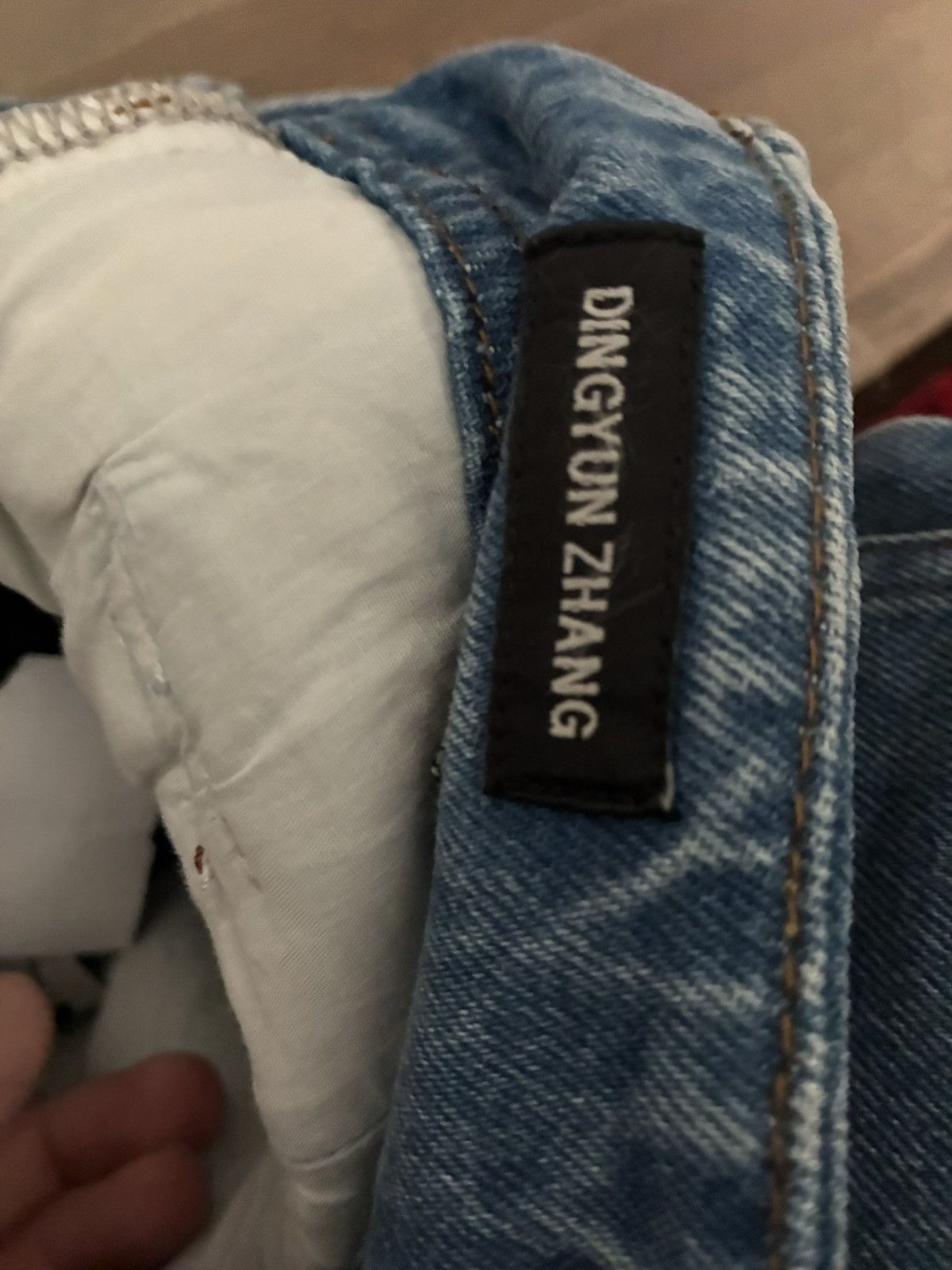 Dingyun Zhang Dingyun Zhang Jeans Size US 32 / EU 48 - 4 Thumbnail