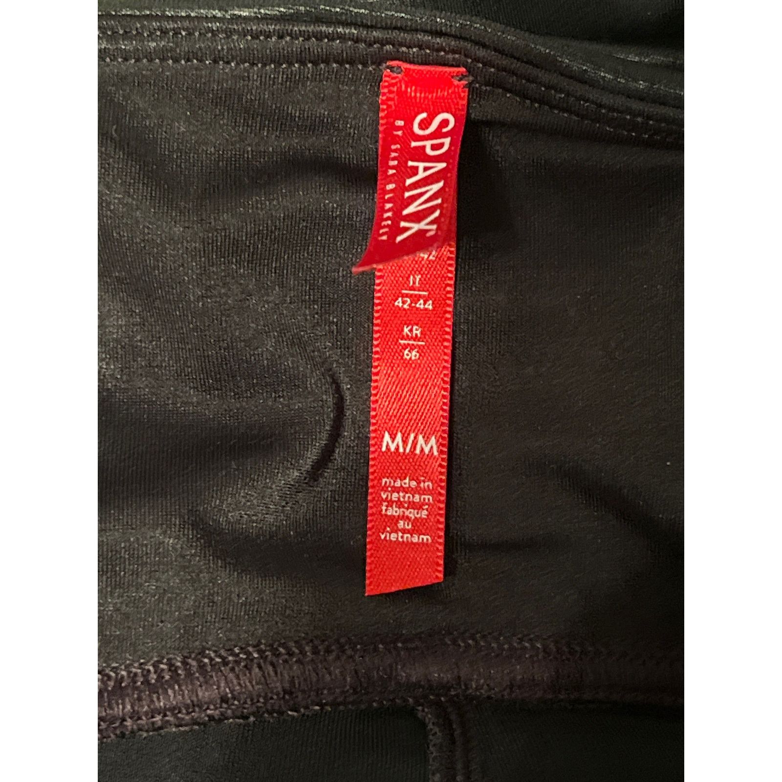 Spanx Spanx black faux leather leggings size m Size 28" / US 6 / IT 42 - 3 Thumbnail
