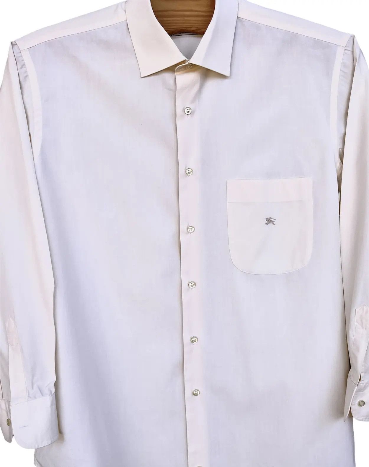 Burberry 🔥 Burberrys vintage London yellow shirt size xl Size US XL / EU 56 / 4 - 4 Thumbnail