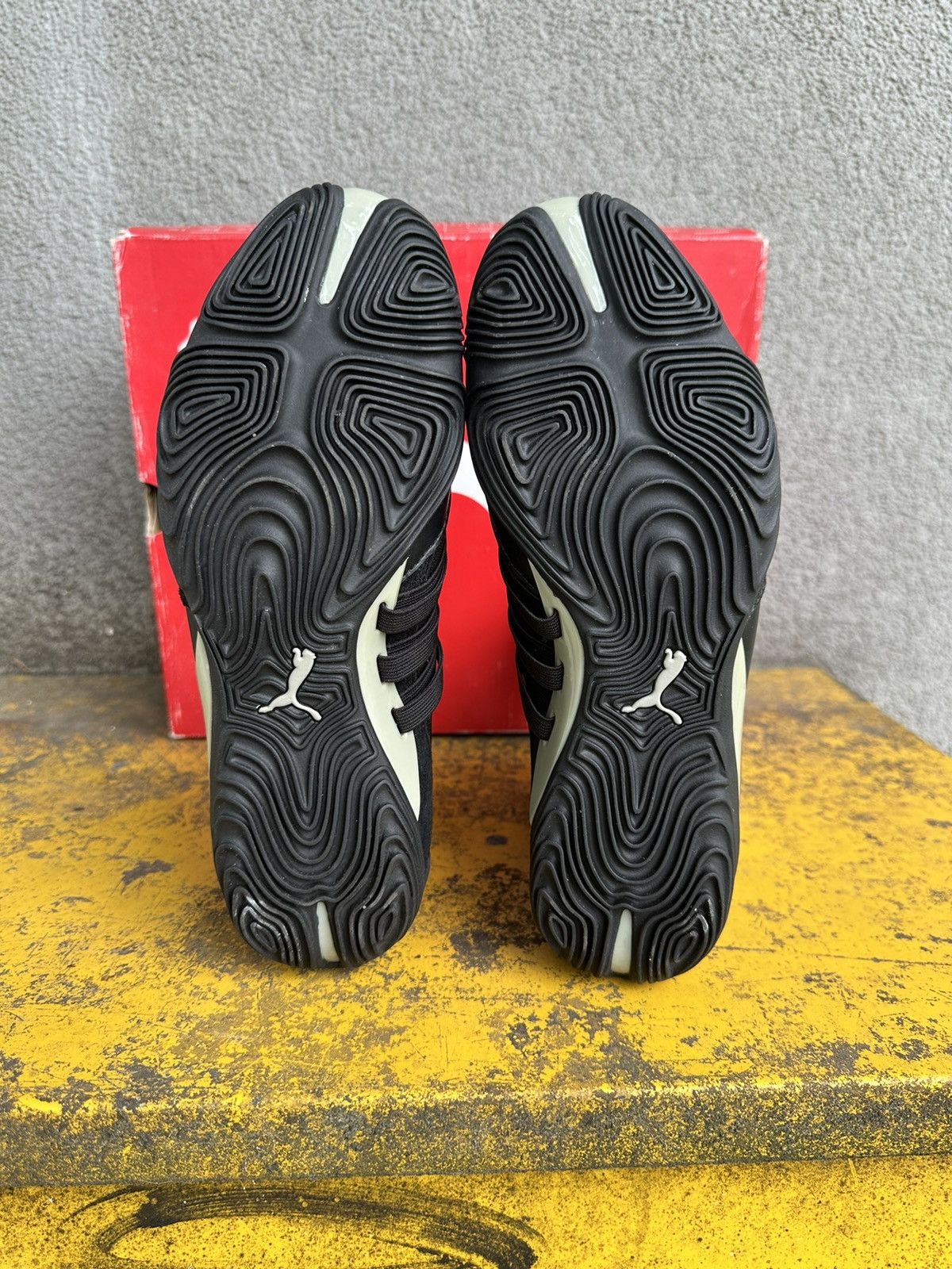 Puma Puma Slidre mid moto shoes vintage archive mostro Size US 8.5 / IT 38.5 - 5 Thumbnail