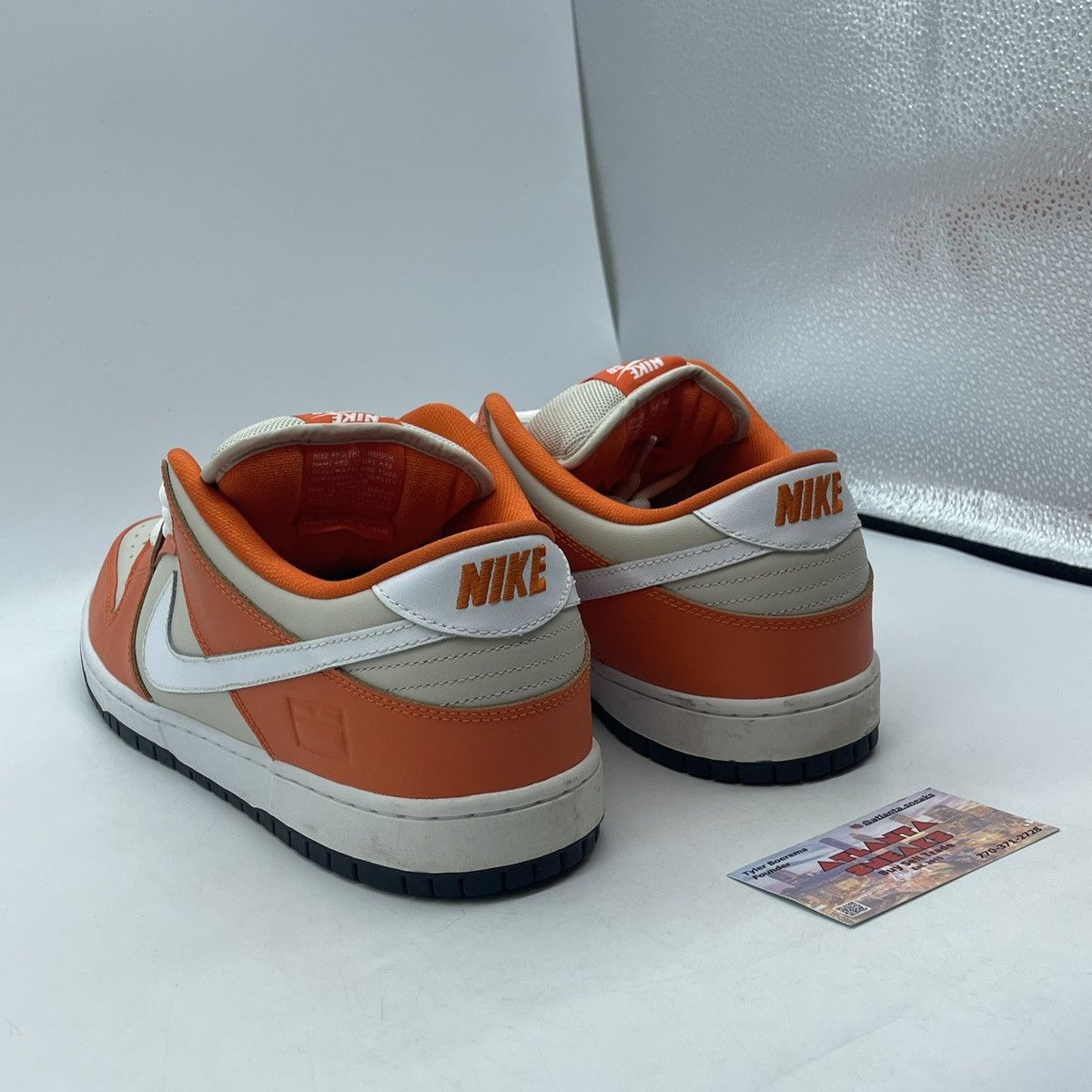Nike Dunk low orange box Size US 13 / EU 46 - 4 Thumbnail