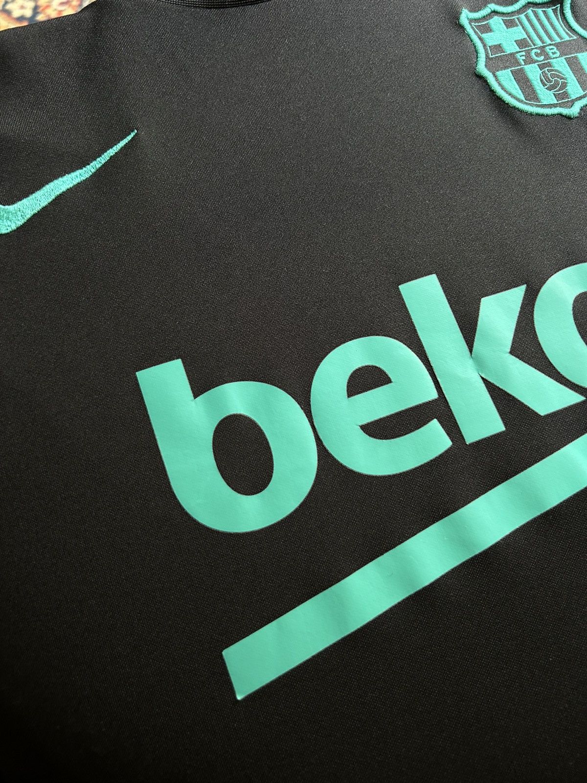 Other Barcelona 2020/21 training football soccer jersey shirt Size US L / EU 52-54 / 3 - 5 Thumbnail