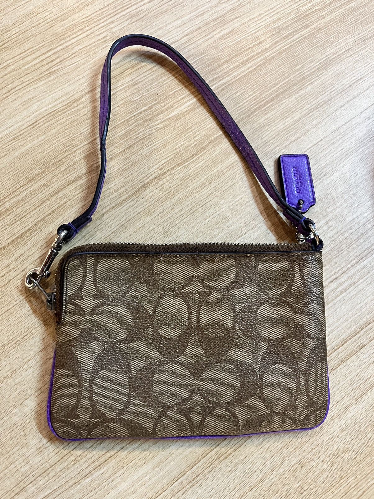 Coach × Vintage Coach Wristlet Wallet Size ONE SIZE - 3 Thumbnail
