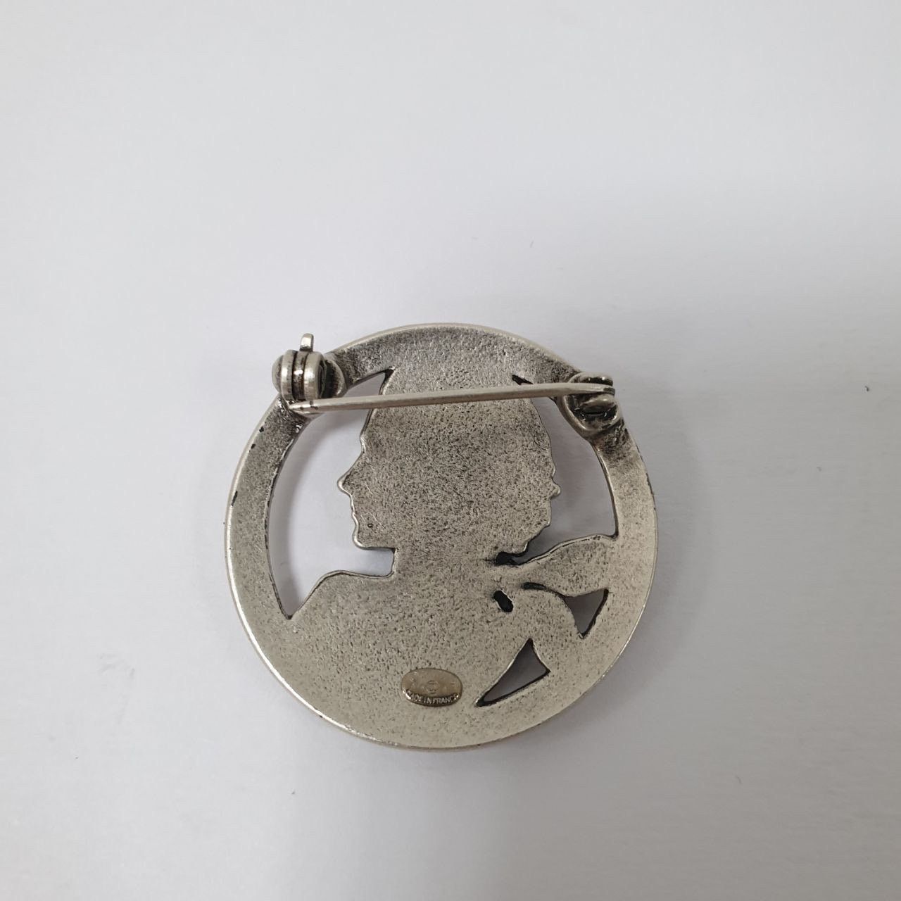Chanel Chanel Silver-tone Mademoiselle Brooch Size ONE SIZE - 2 Thumbnail