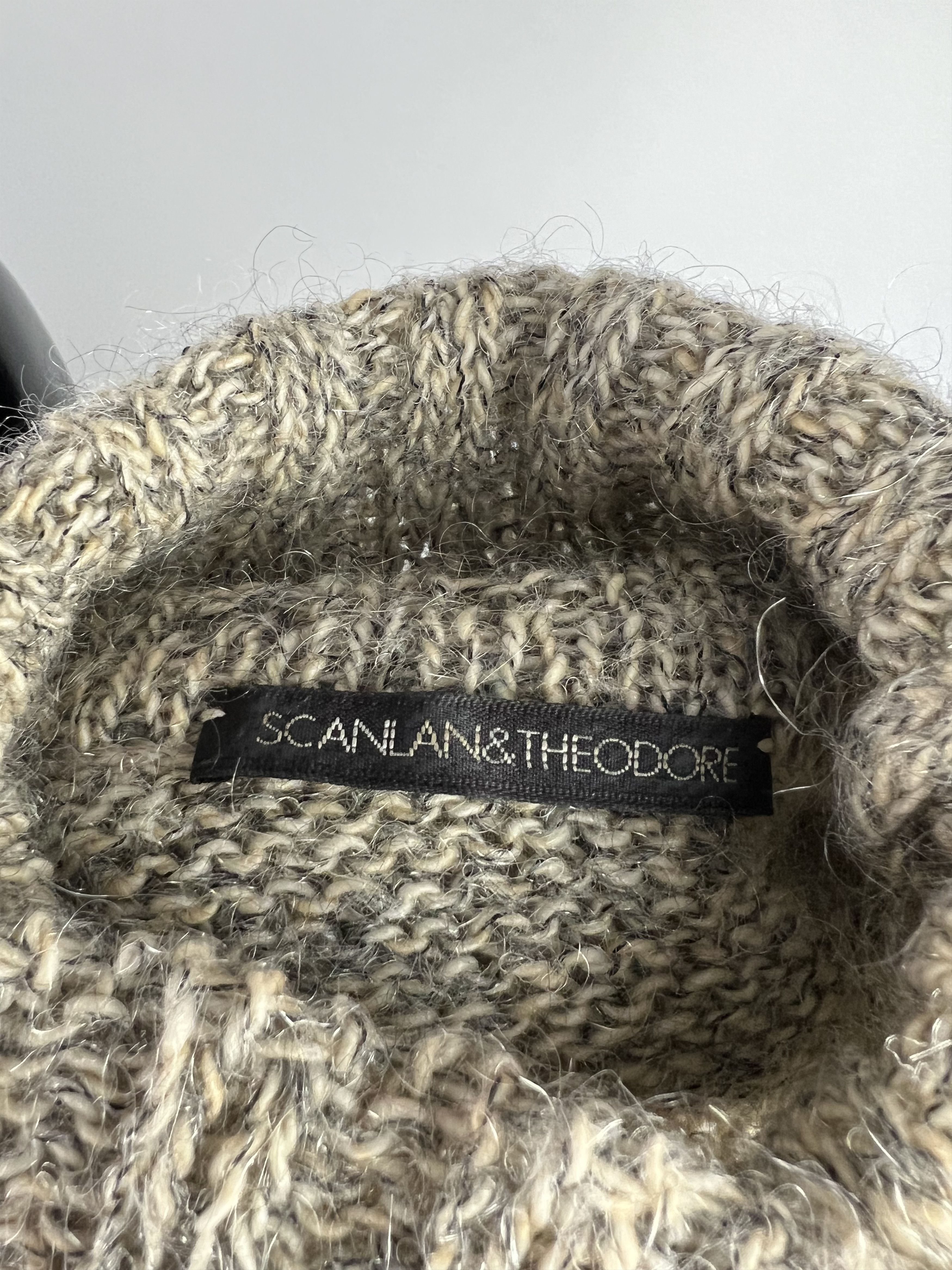 Scanlan Theodore Scanlan Theodore Wool Mohair Turtleneck Sweater Size S/M Size S / US 4 / IT 40 - 10 Thumbnail