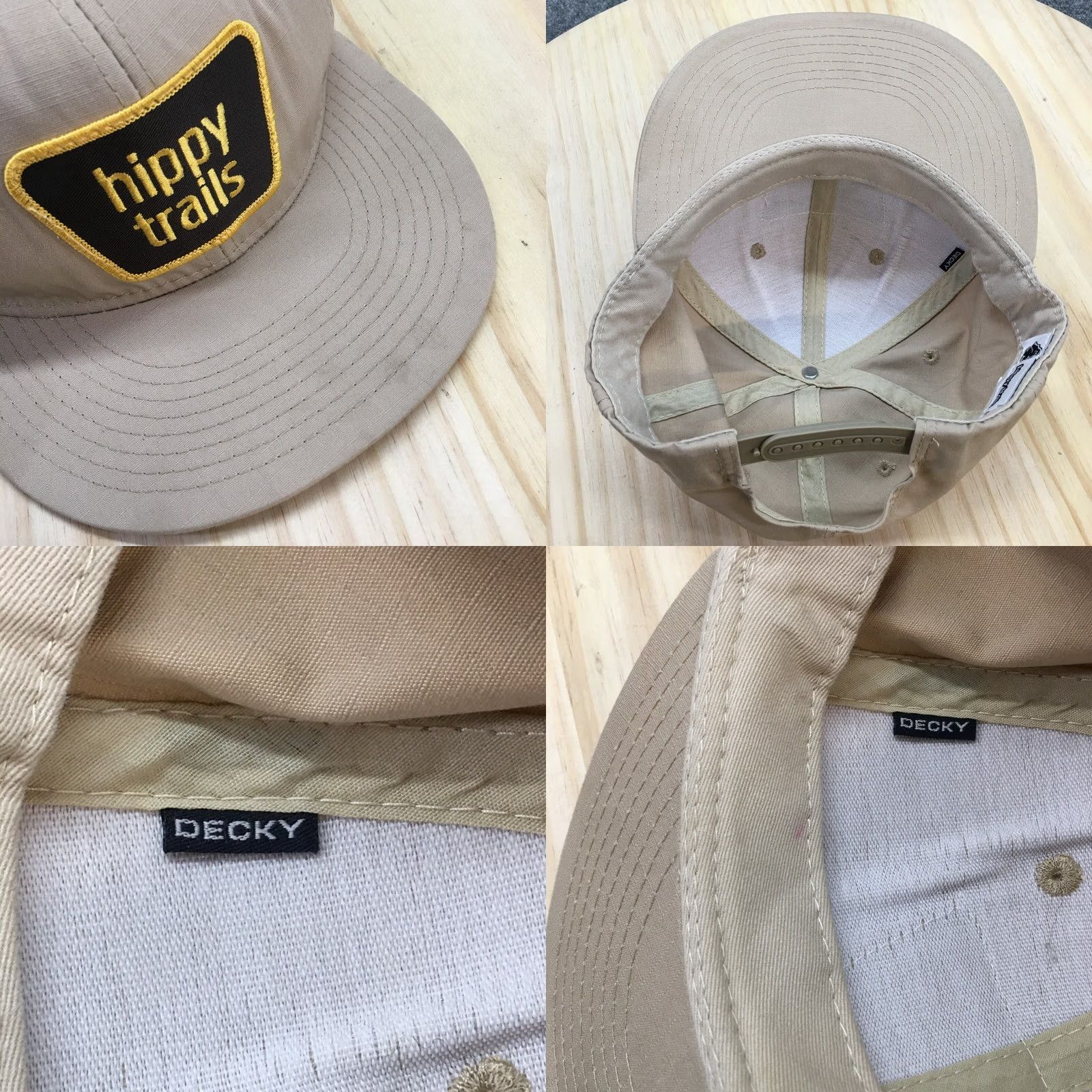 Rails Hippy Trails Baseball Cap Mens One Size Beige Adjustable Classic Snapback Hat Size ONE SIZE - 8 Thumbnail