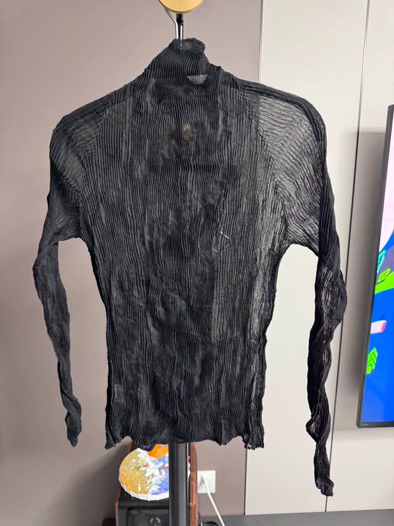 Issey Miyake Issey Miyake size:2 Black main line, wicker see-through, h Size XS / US 0-2 / IT 36-38 - 2 Thumbnail