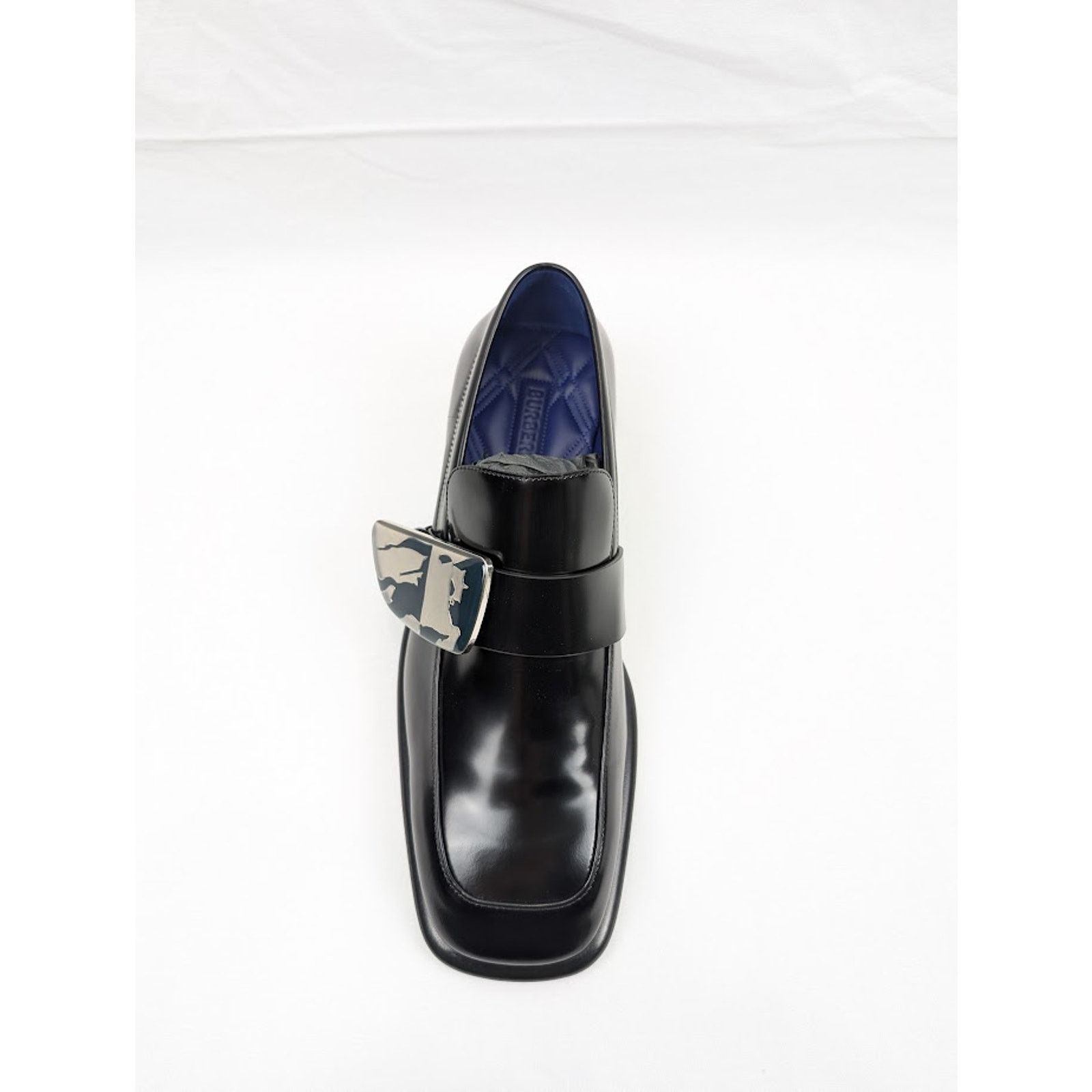 Burberry o1rshd1 Leather Loafers Shoes in Black Size US 12.5 / EU 45-46 - 7 Thumbnail
