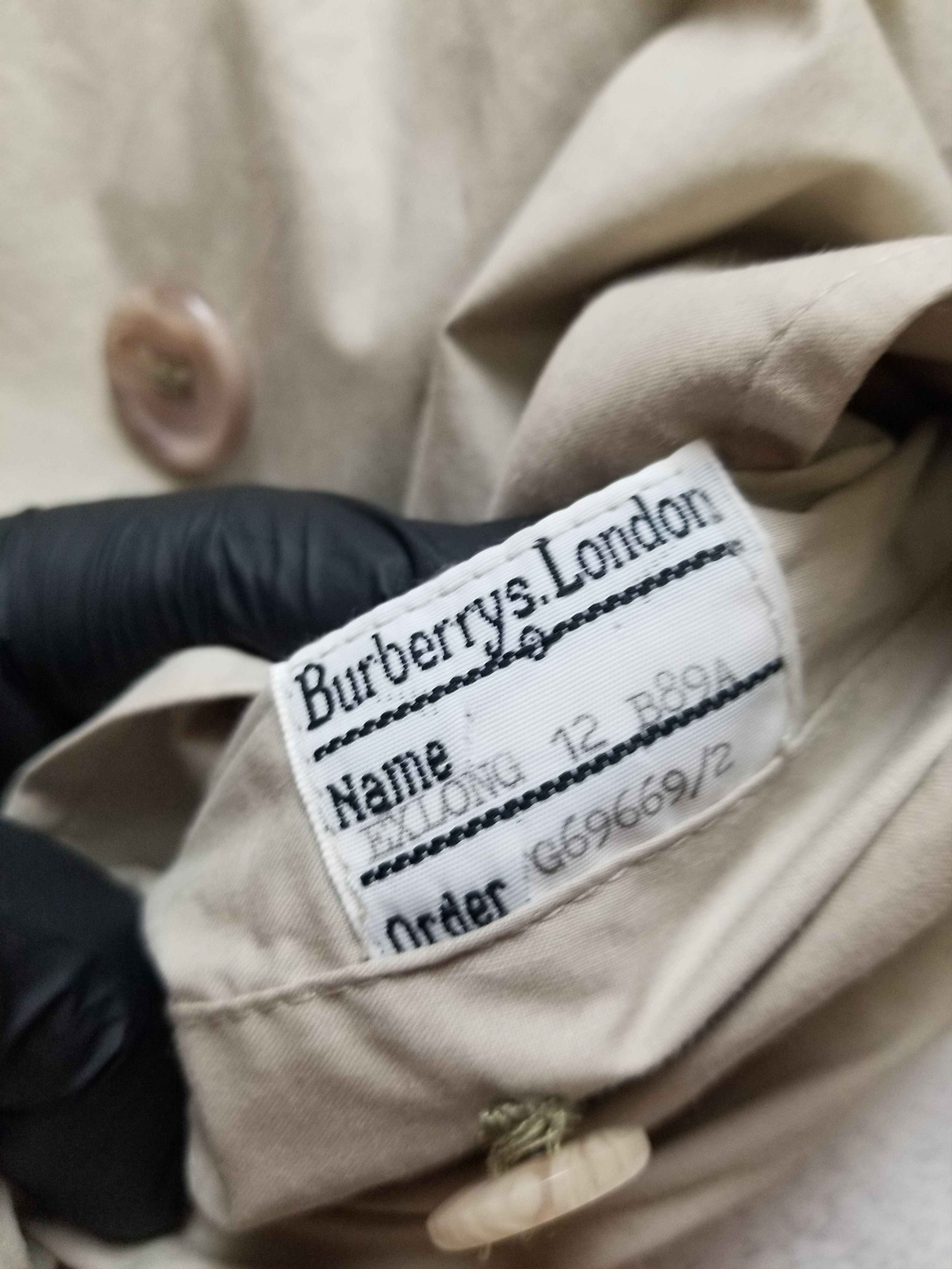Burberry Burberrys Exlong 100% Cotton Duble Blessted Trench Coat Size M / US 6-8 / IT 42-44 - 24 Thumbnail