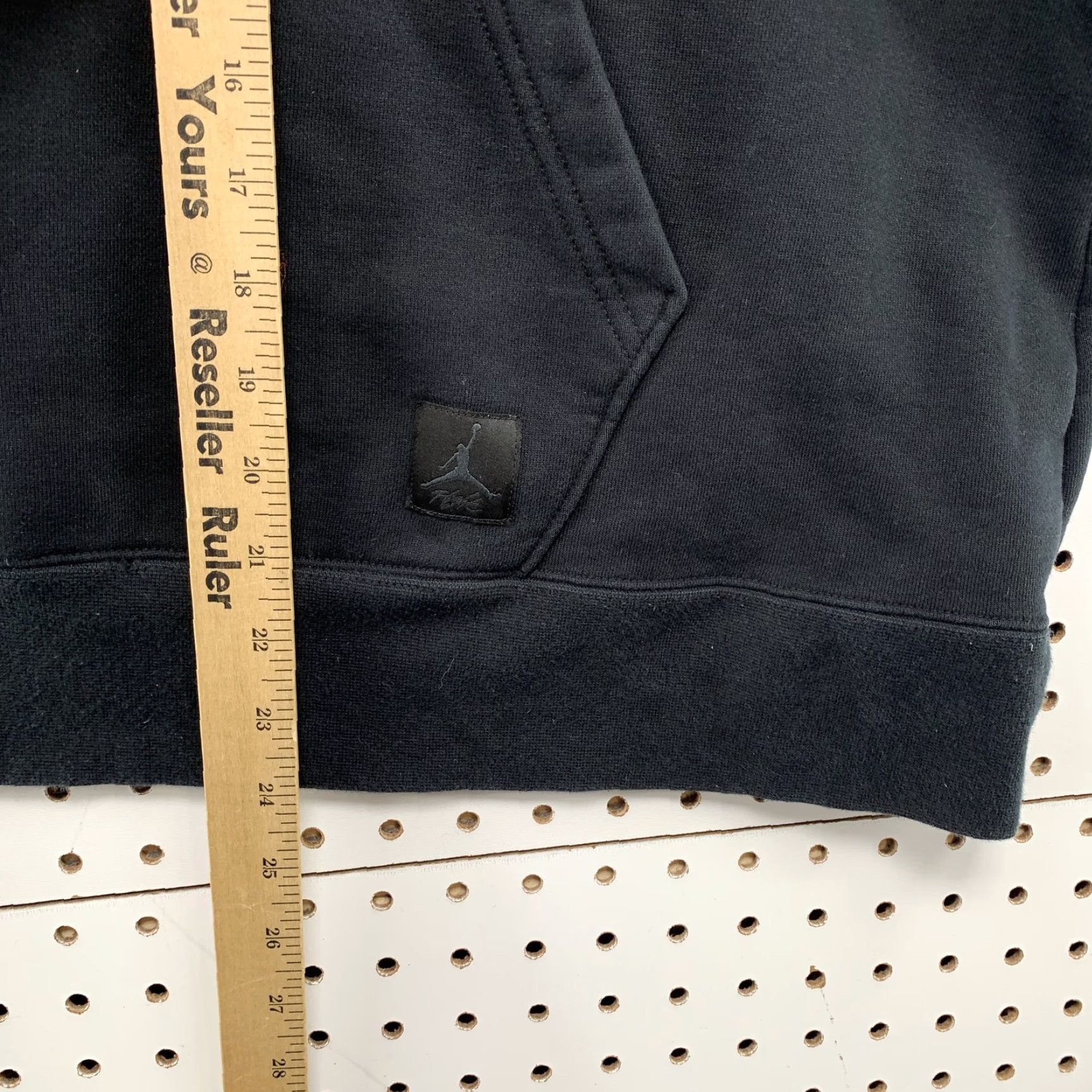 Jordan Brand Jordan Oversized Fit Hoodie Sweatshirt Mens Small Black Long Sleeve Heavyweight Size US S / EU 44-46 / 1 - 6 Thumbnail
