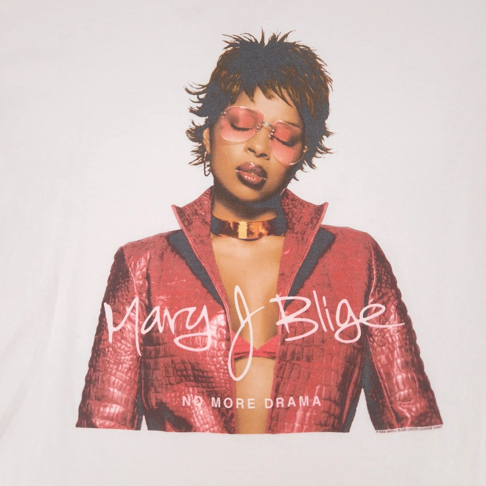 Giant Mary J Bilge Vintage OG Merch No More Drama Rap Tee Size US M / EU 48-50 / 2 - 5 Thumbnail