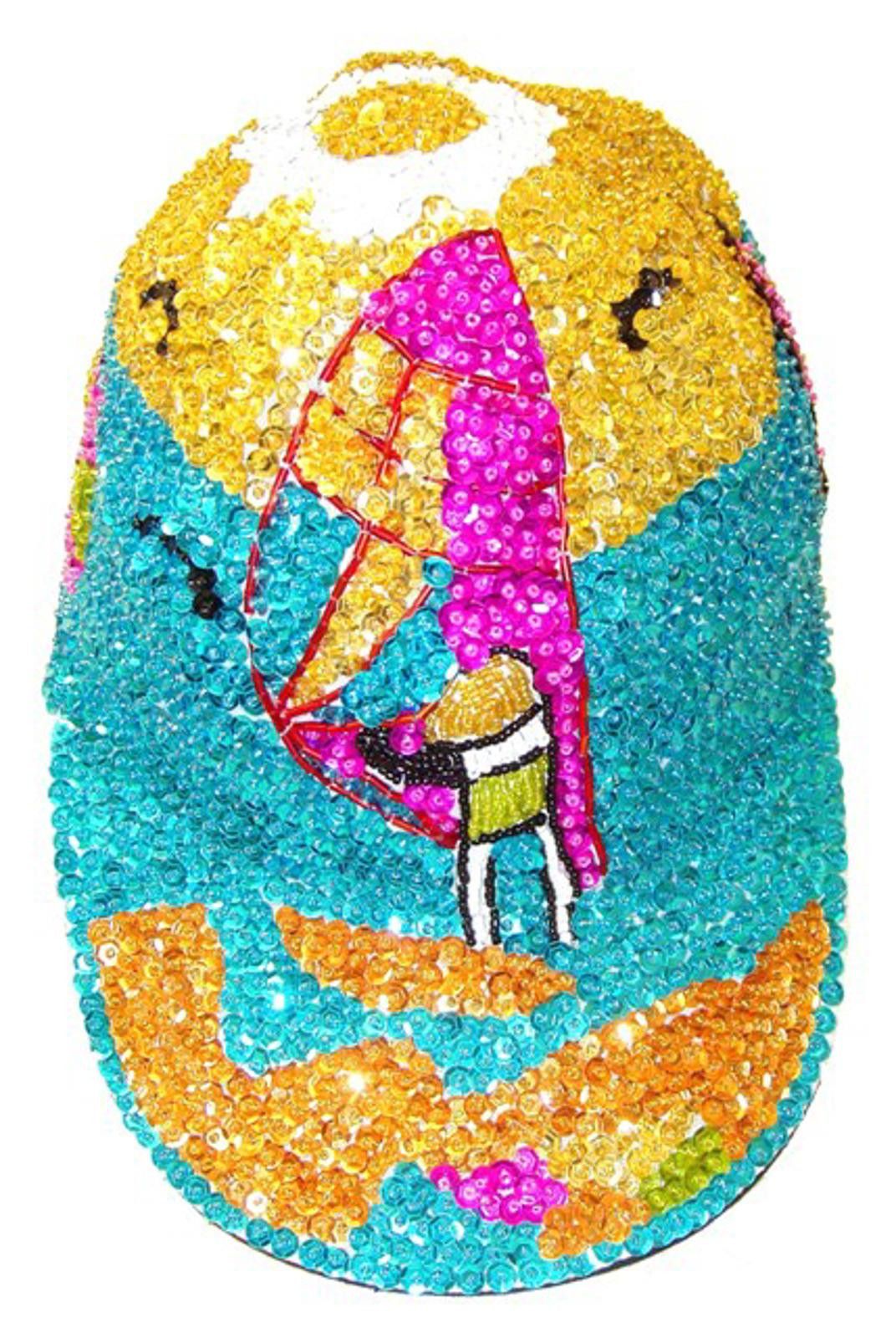 Designer Sequin Baseball Cap Sailing Size ONE SIZE - 1 Preview