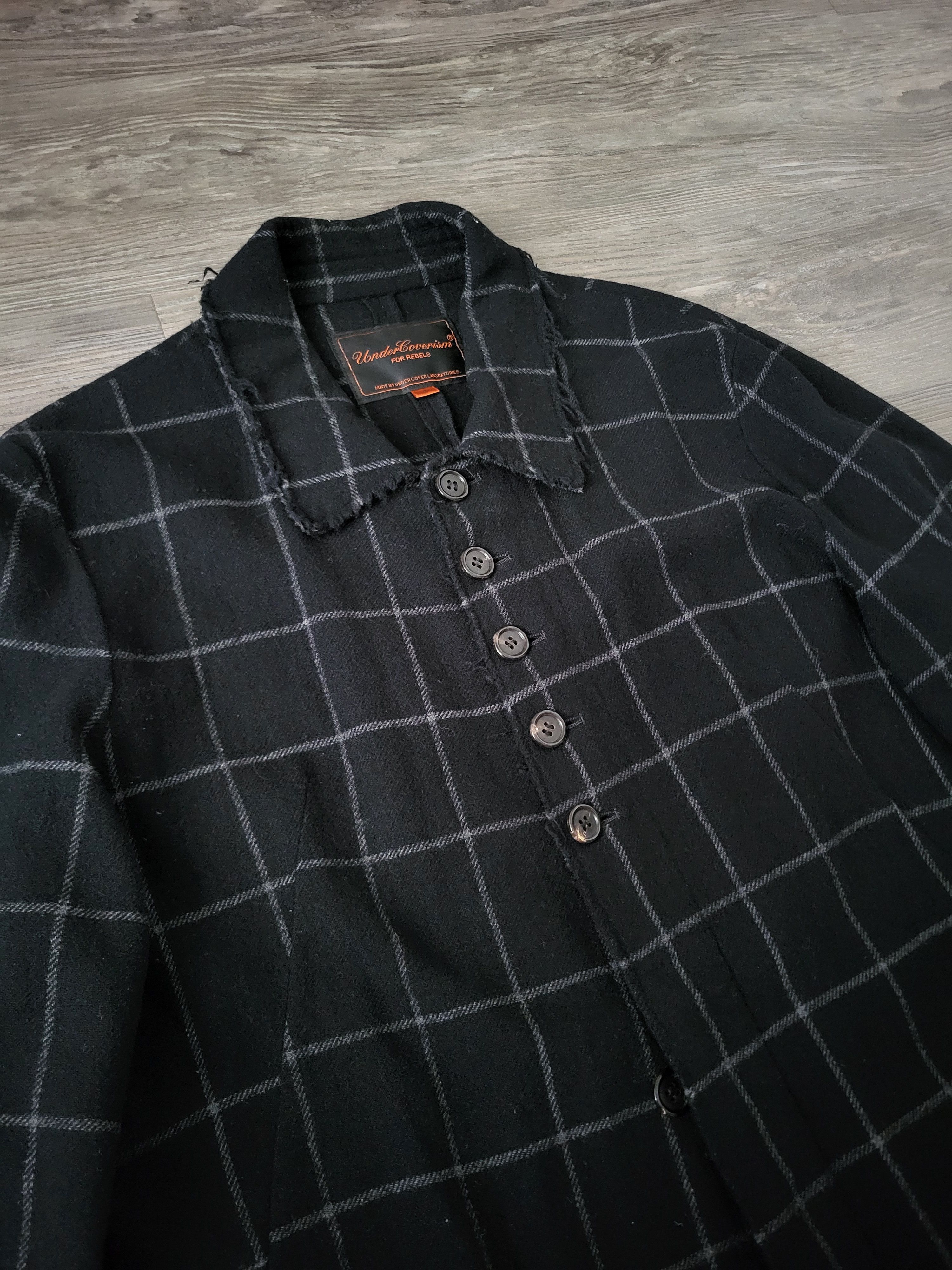 Undercover Undercover AW06 Wool Coat GuruGuru Size US L / EU 52-54 / 3 - 3 Thumbnail
