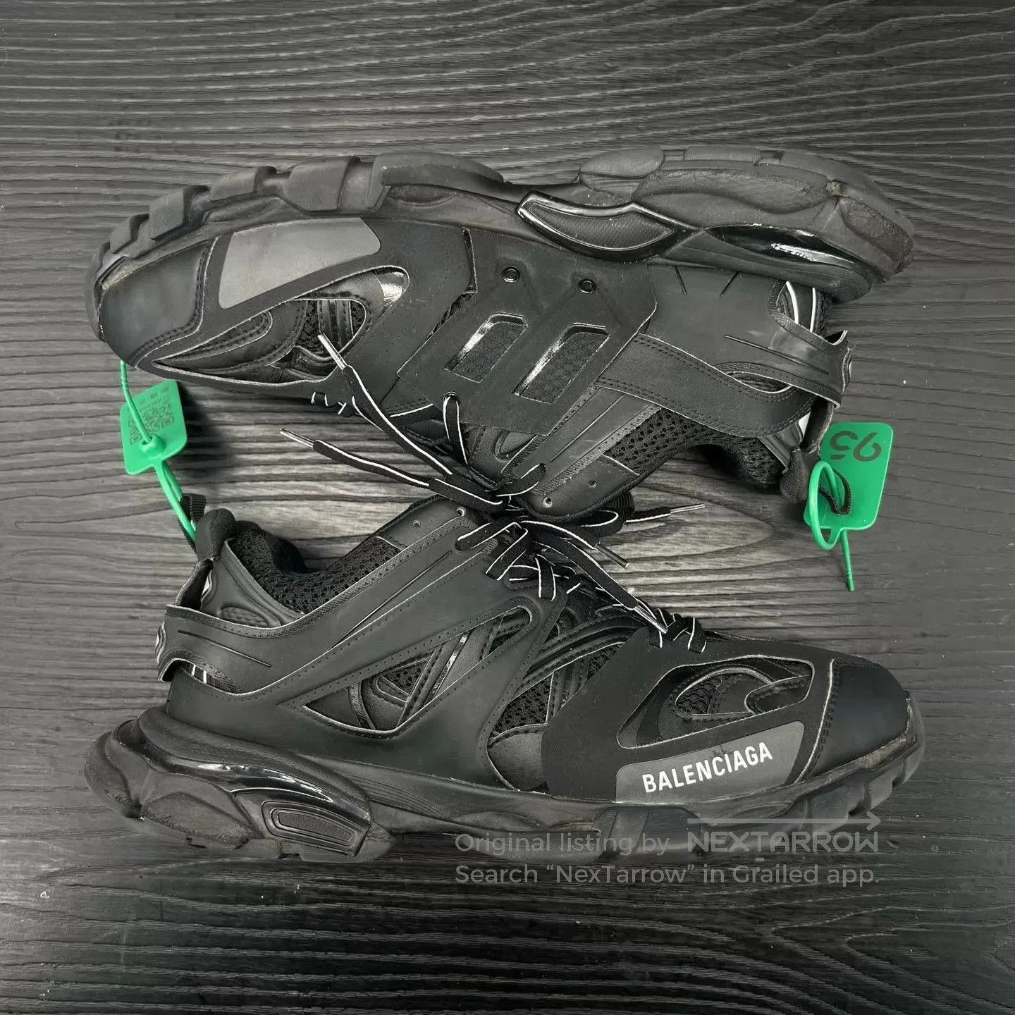 Balenciaga Black Chunky Sneakers with Thick Sole Size 11. Size US 11 / EU 44 - 3 Thumbnail
