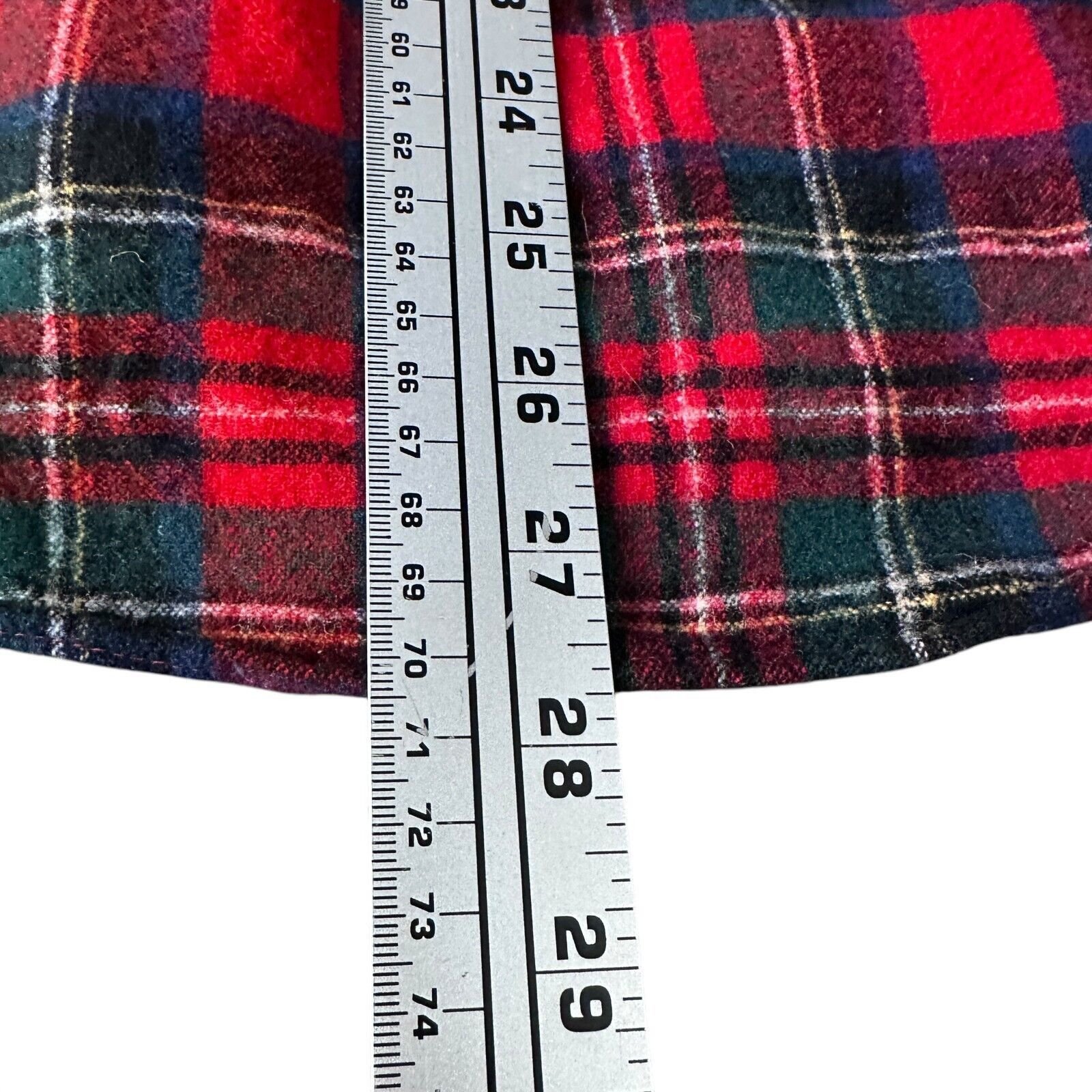 Pendleton Vintage Pendleton Flannel Shirt Mens Large Red Wool Christie Size US L / EU 52-54 / 3 - 10 Thumbnail