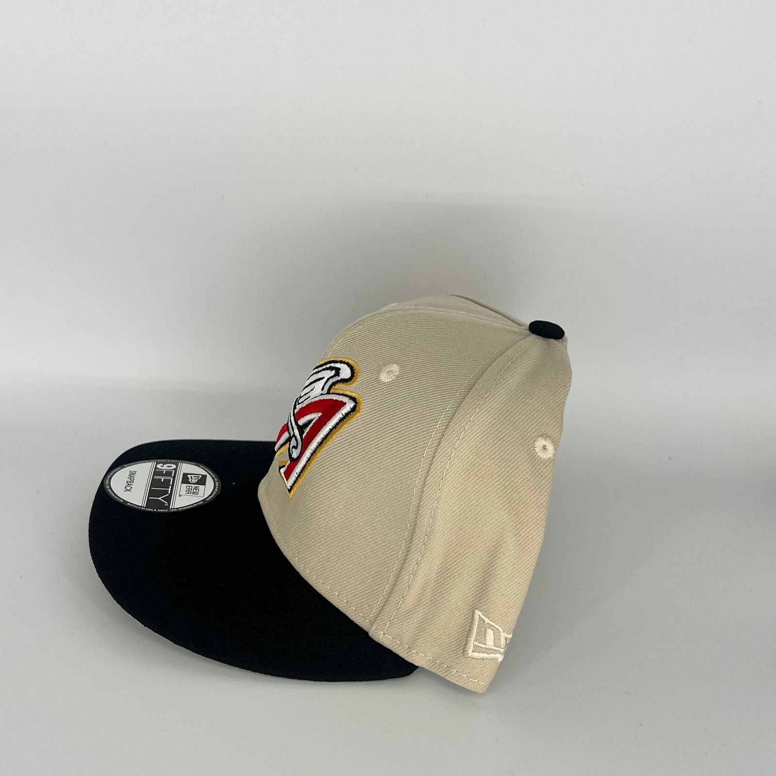 New Era Khaki Black Los Angeles Angels Baseball 50TH Anniversary Size ONE SIZE - 2 Thumbnail