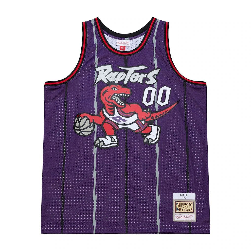 Playboi Carti M&N Toronto Raptors Purple Dino Jersey