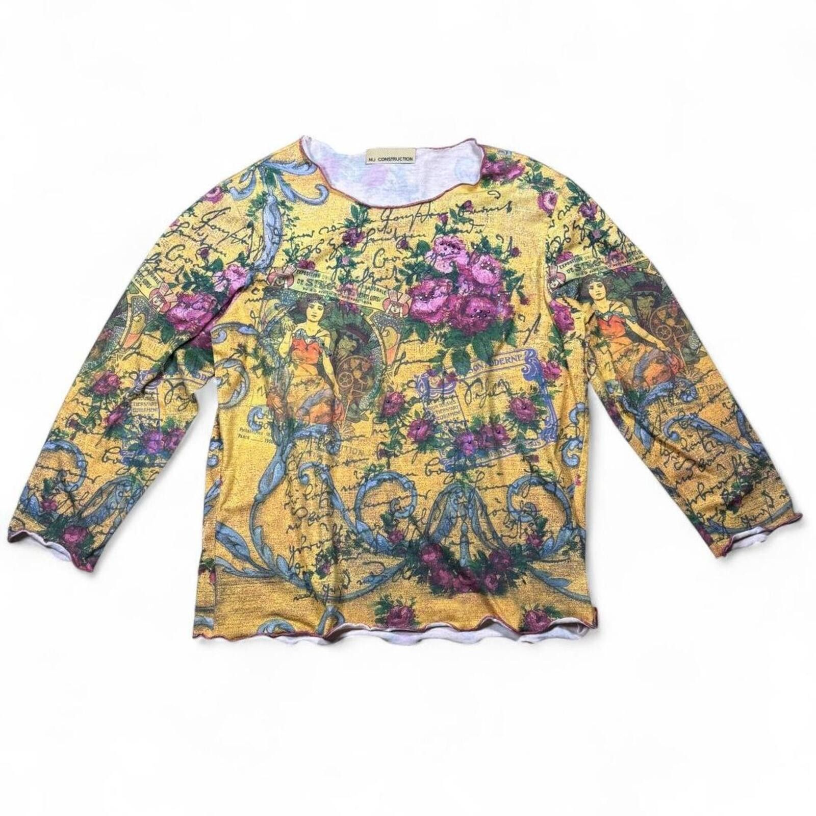 Other Euro style fairy y2k vintage long sleeve top Size M / US 6-8 / IT 42-44 - 1 Thumbnail