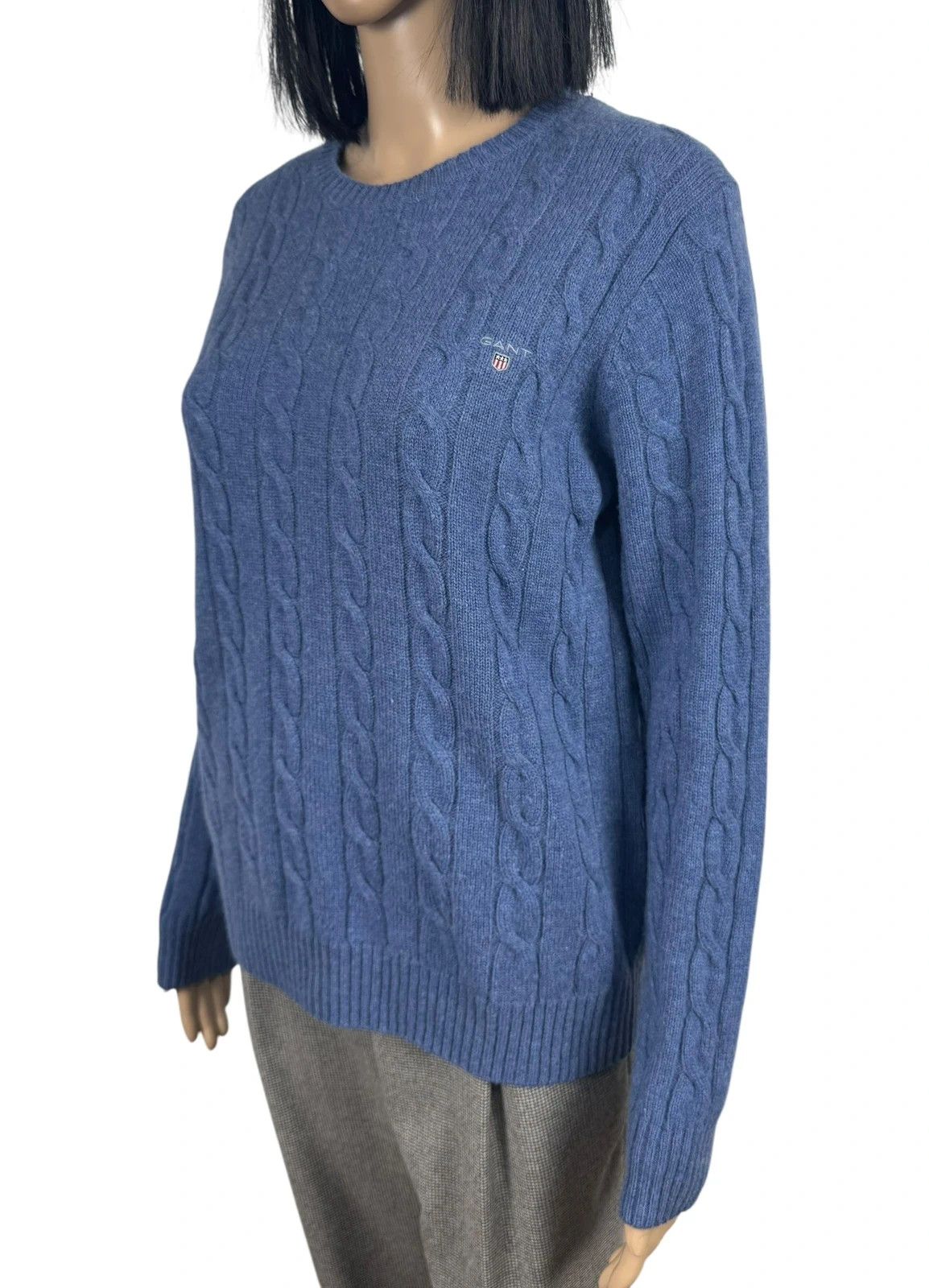 Gant Gant Cable Knit Wool Sweater Size S / US 4 / IT 40 - 4 Thumbnail