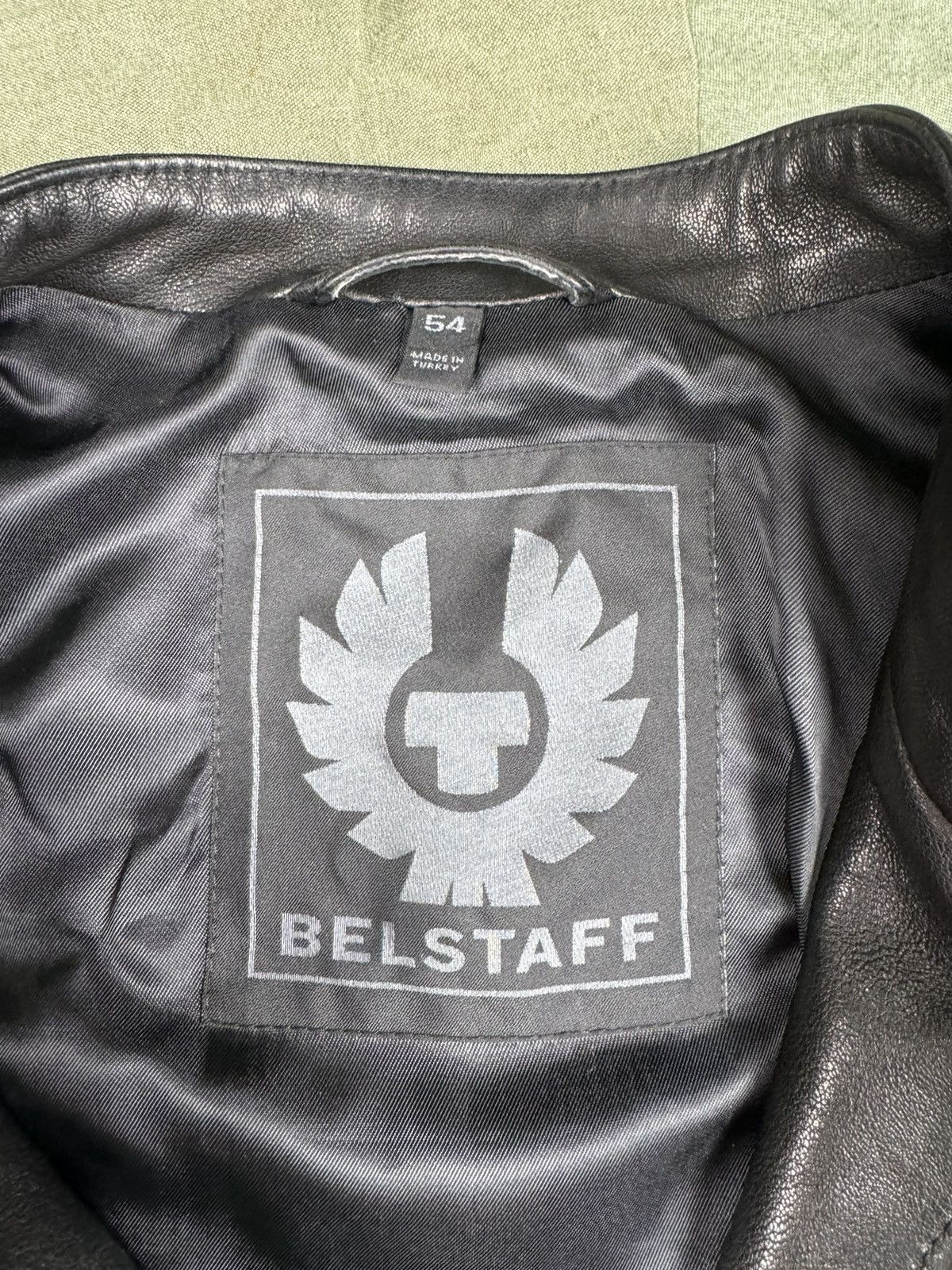 Belstaff Leather Moto Jacket Size US L / EU 52-54 / 3 - 3 Thumbnail