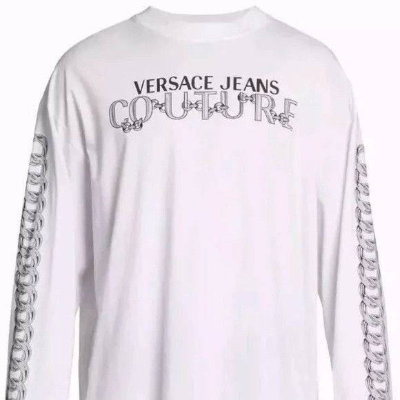 Versace t shirt full sleeve sales