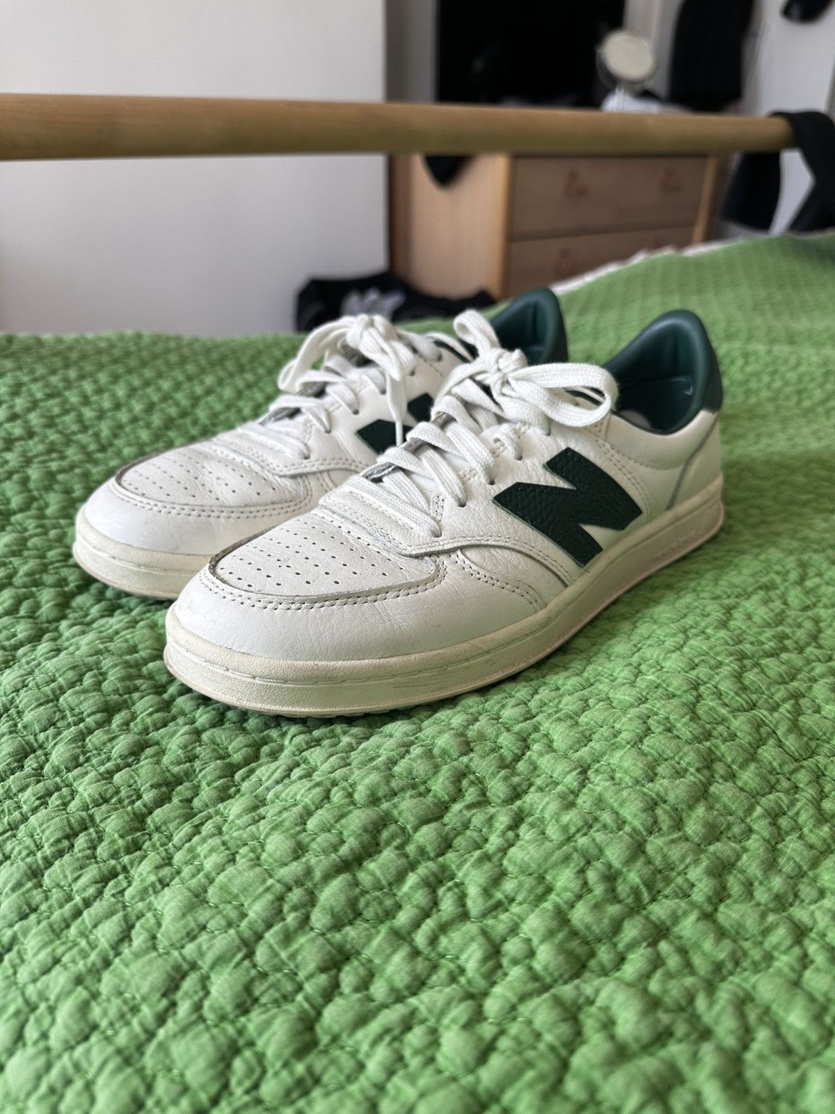 Aime Leon Dore × New Balance T500 Green Size US 9.5 / EU 42-43 - 1 Thumbnail