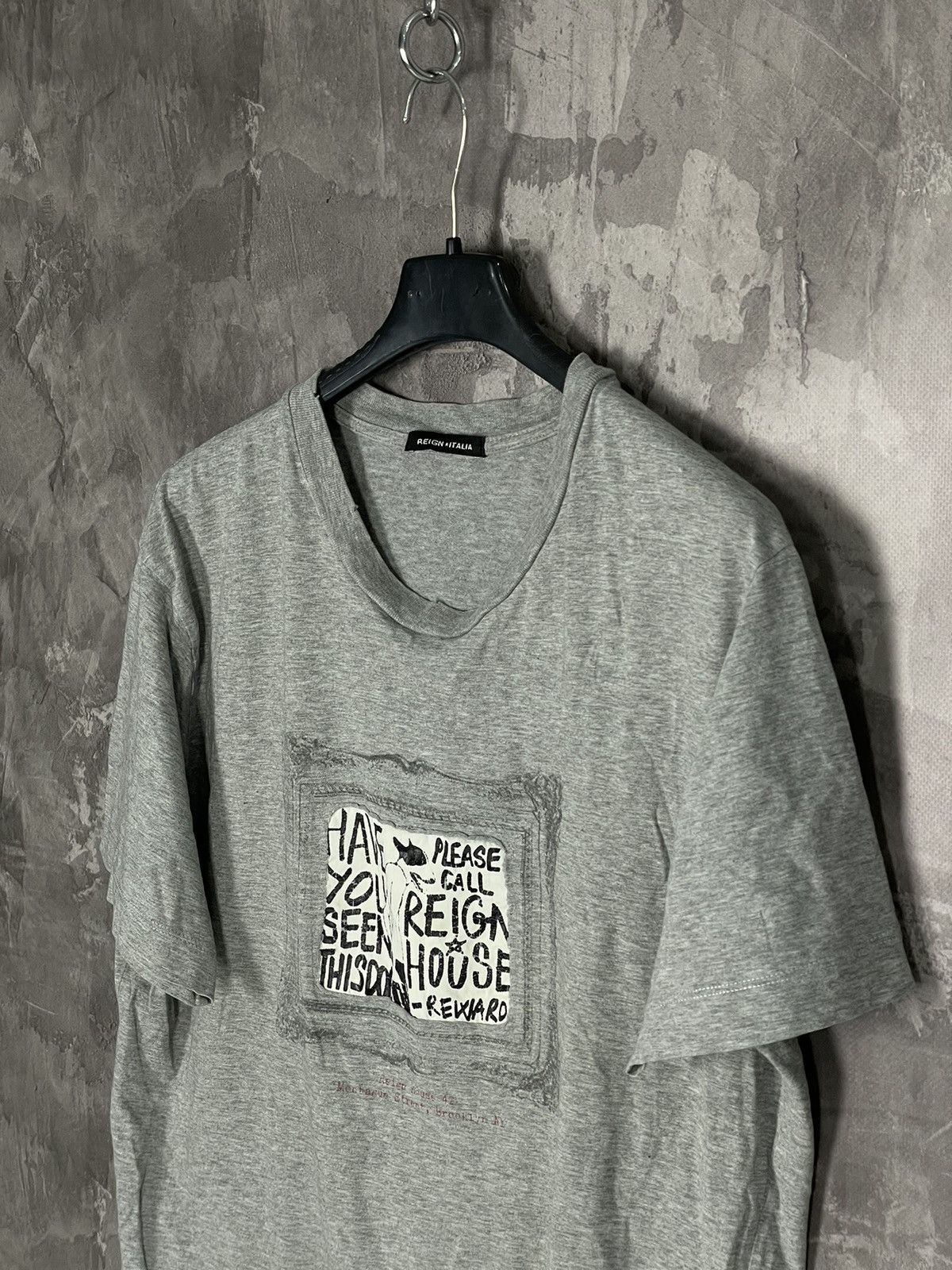 Other Reign Italia Deigner Printed Abstract Rare Y2K T shirt Size US XL / EU 56 / 4 - 6 Thumbnail