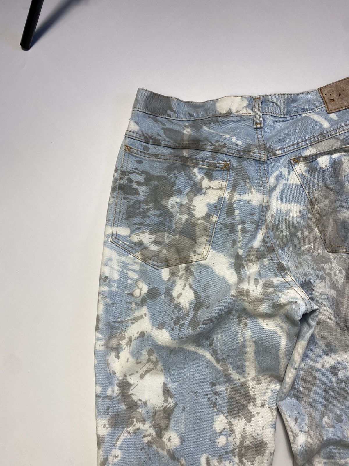 Marithe + Francois Girbaud Rare‼️Marithe Francois Girbaud Tie-dye Denim Pants Jeans Size US 32 / EU 48 - 5 Thumbnail