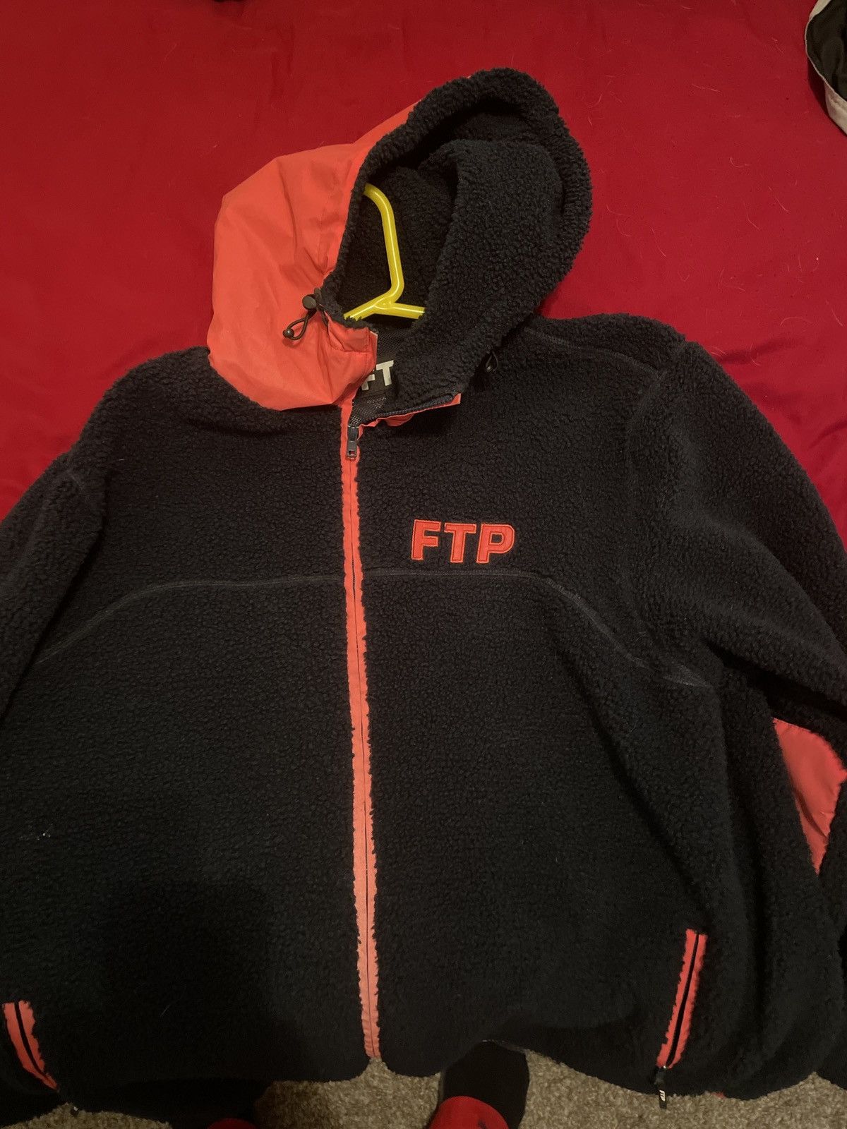 Fuck The Population FTP reflective polar fleece | Grailed