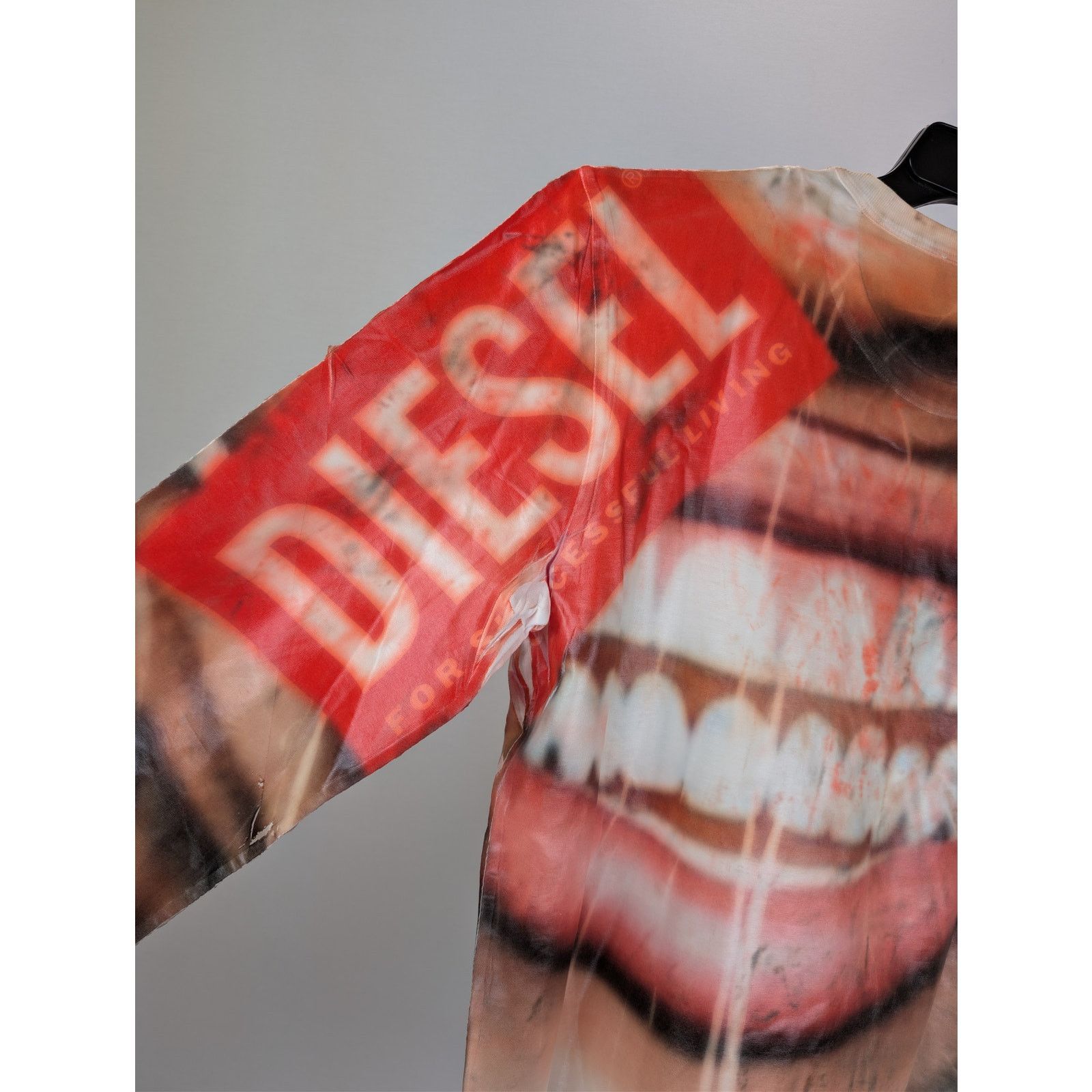 Diesel o1rshd1 T-NIBE-LS Mens Multicolor T-shirt in Multicolor Size US L / EU 52-54 / 3 - 12 Thumbnail