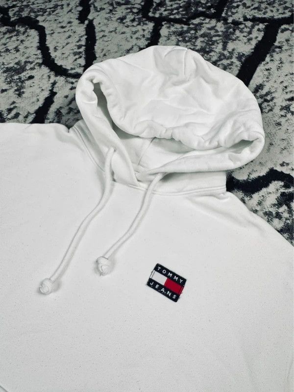 Tommy Hilfiger Tommy Hilfiger hoodie white M Size M / US 6-8 / IT 42-44 - 3 Thumbnail