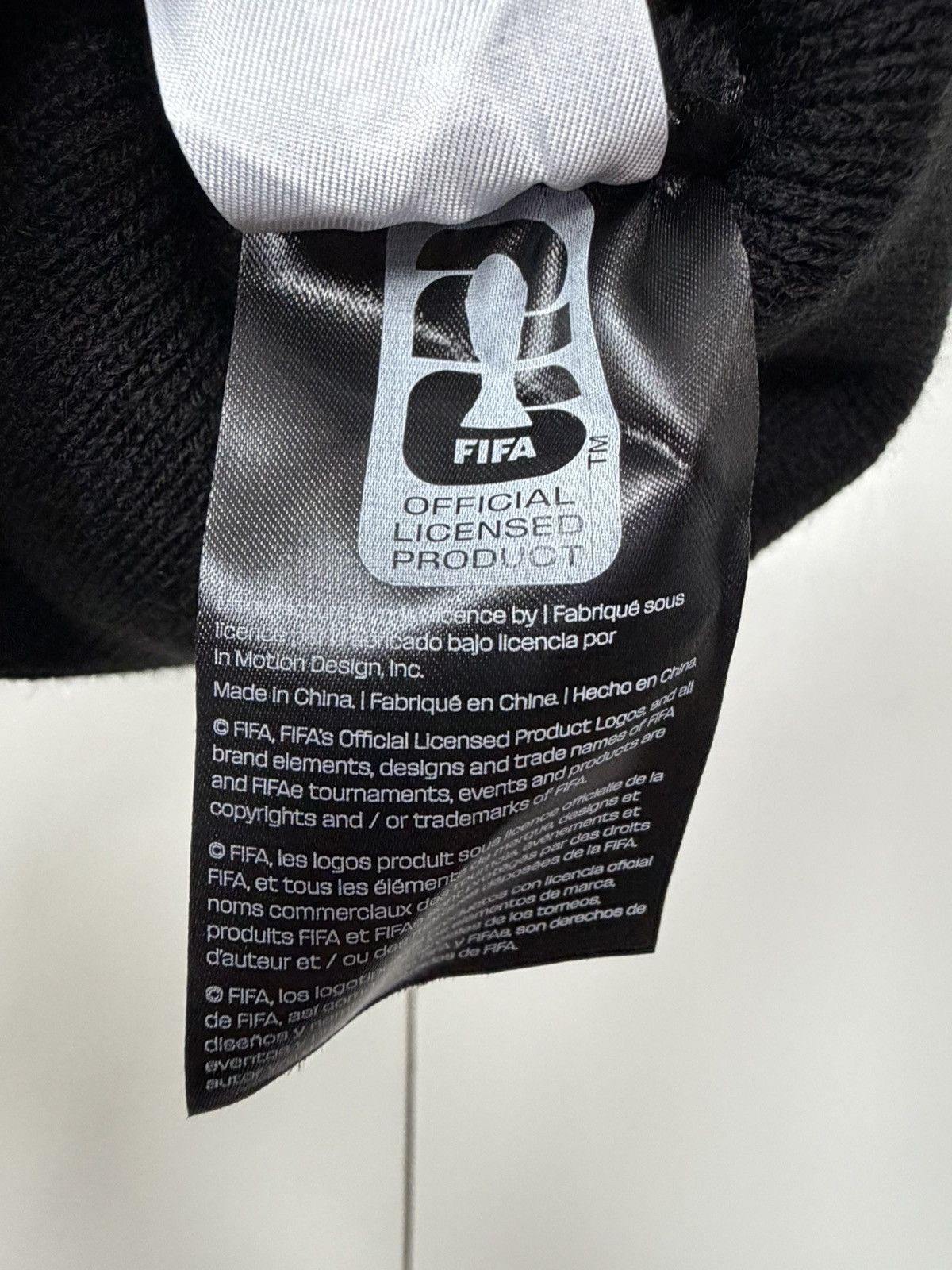 Other OFFICIAL FIFA WORLD CUP 2026 BLACK CUFFED BEANIE HAT SOCCER Size ONE SIZE - 6 Thumbnail