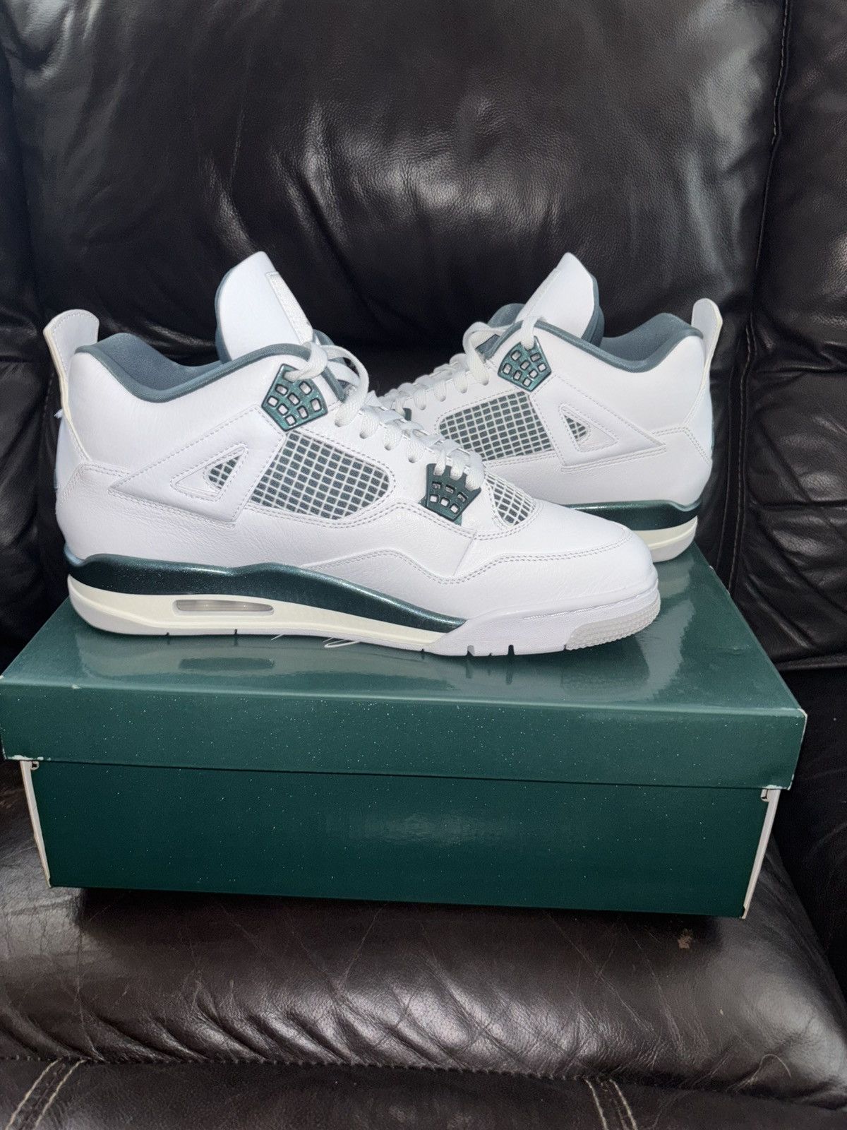 Jordan Brand Jordan 4 oxidized green Size US 11.5 / EU 44-45 - 6 Thumbnail