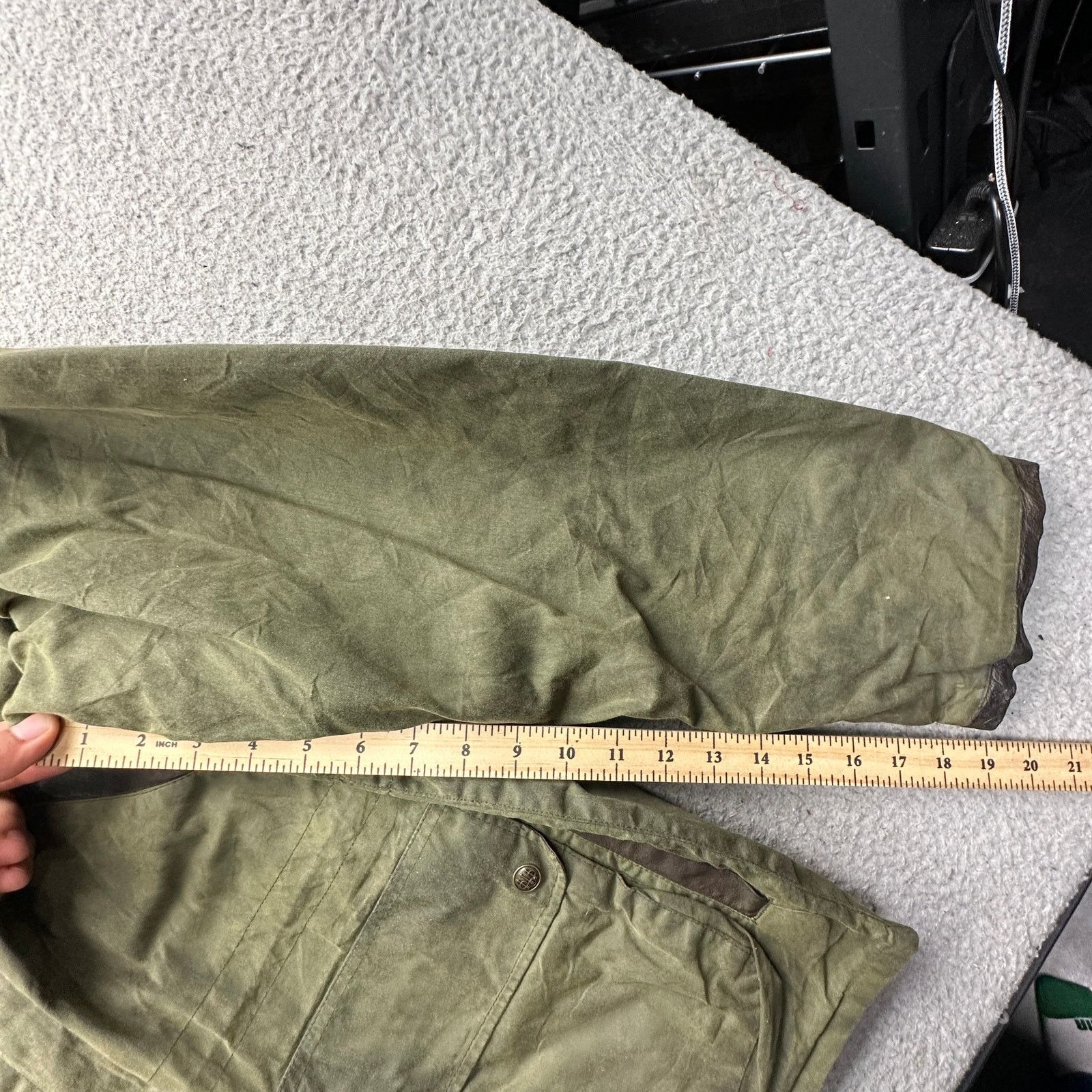 Beretta Vintage Beretta Waxed Cotton Meshed Lined Jacket Mens Medium Size US M / EU 48-50 / 2 - 5 Thumbnail