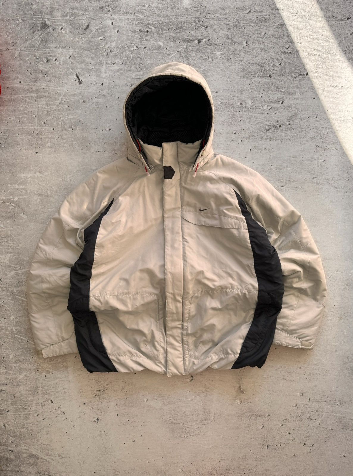 Nike × Nike ACG NIKE PUFFER DOWN BASIC LOGO OVERSIZE NYLON JACKET Size US XL / EU 56 / 4 - 1 Thumbnail