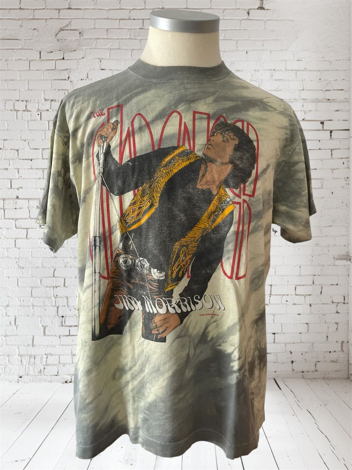 Vintage Vintage The Doors T-Shirt, Late 80s, No Tag present Size US XL / EU 56 / 4 - 1 Thumbnail