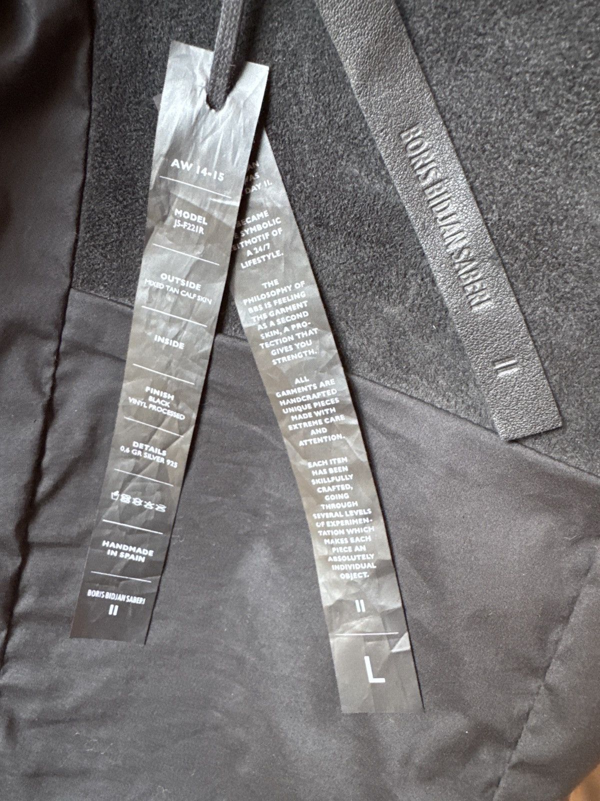 Boris Bidjan Saberi BBS Large Size US L / EU 52-54 / 3 - 7 Thumbnail