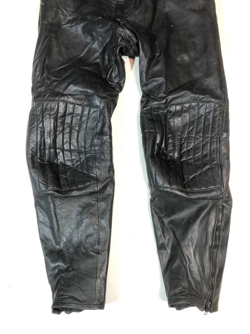 Leather Leder Avangarde Racing Moto Leather Pants Vintage Size US 34 / EU 50 - 4 Thumbnail