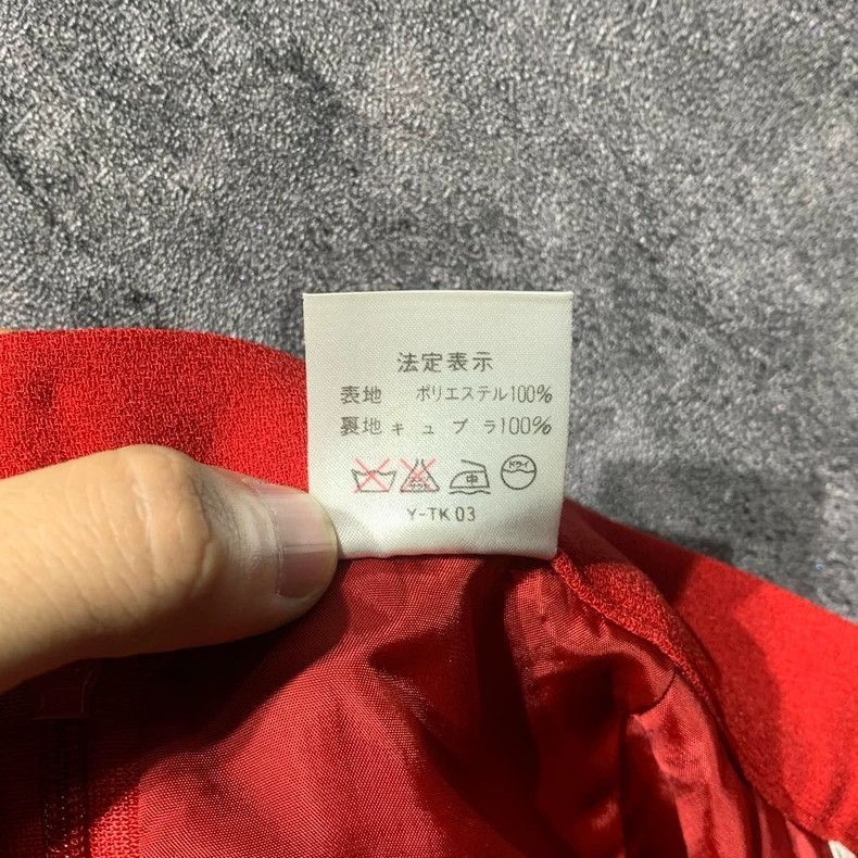Dior Red Half Skirt Size 7-2505