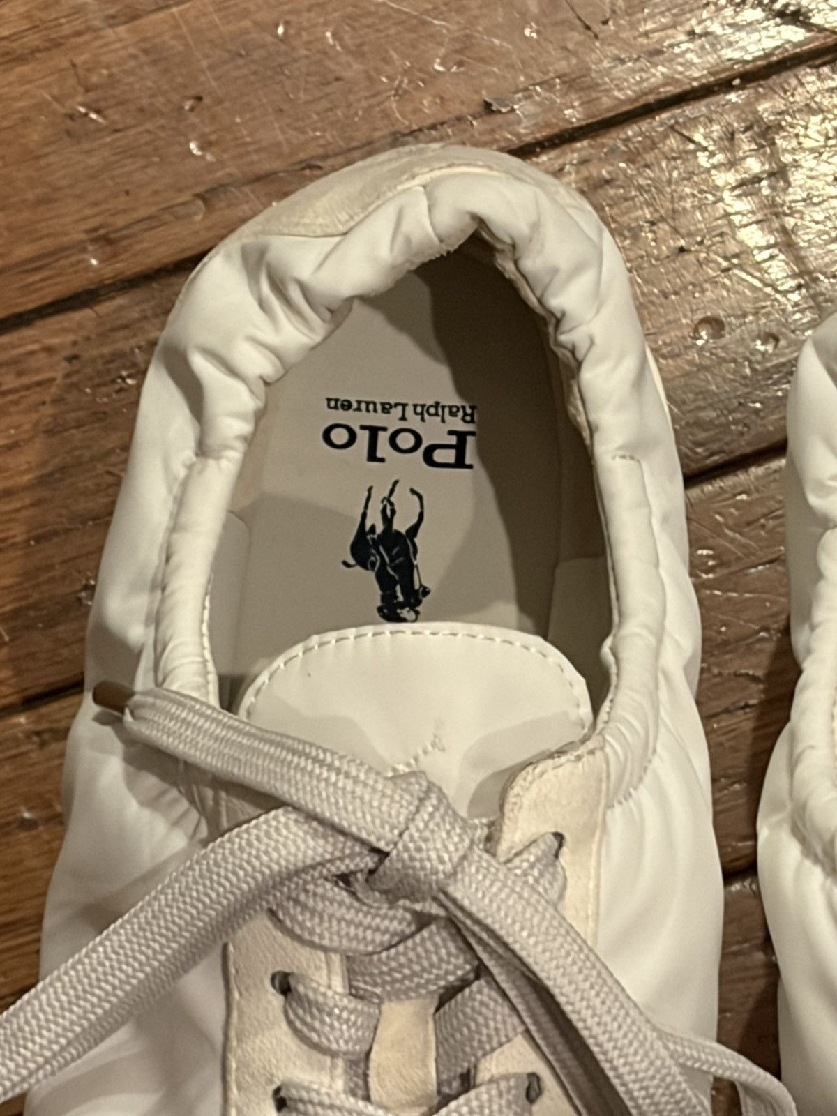 Polo Ralph Lauren Polo Ralph Lauren The Suede Pony Ballerina Sneaker Size US 7 / IT 37 - 4 Thumbnail