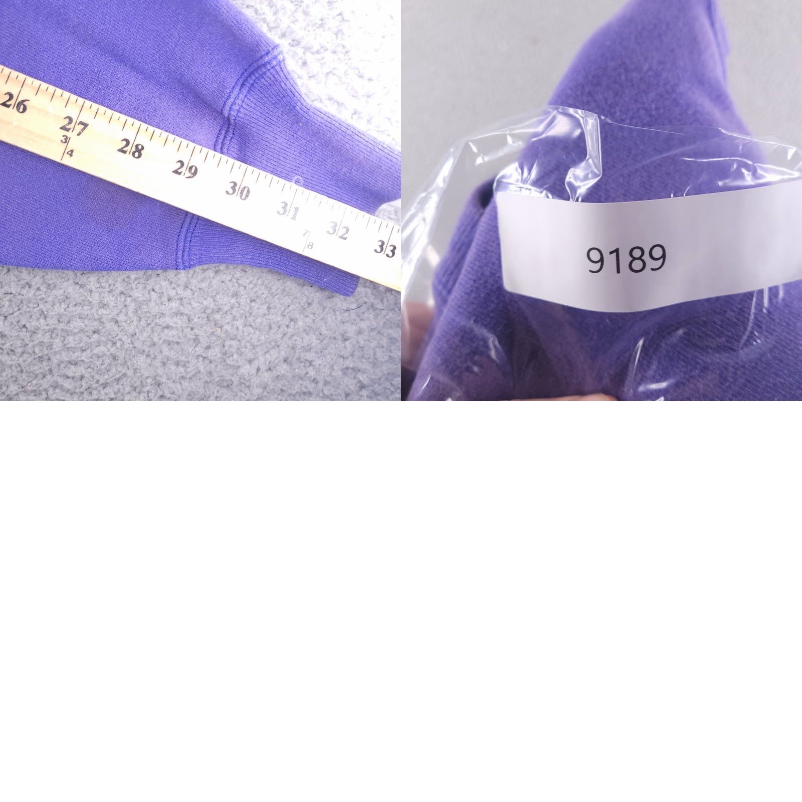 Lee VINTAGE Lee Sweatshirt Mens S Crew Neck Heavyweight Purple USA Cross Grain Thick Pullover Size US S / EU 44-46 / 1 - 9 Thumbnail