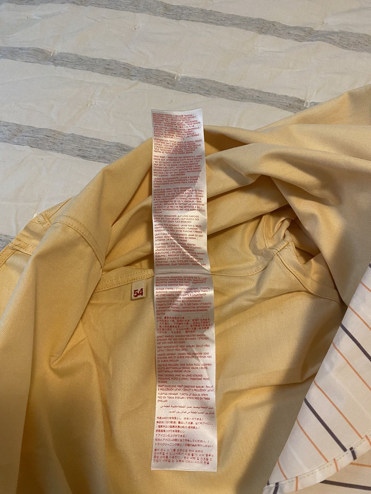 Marni Marni Half Poplin Stripe Shirt Sz54 NWT Size US XXL / EU 58 / 5 - 15 Thumbnail